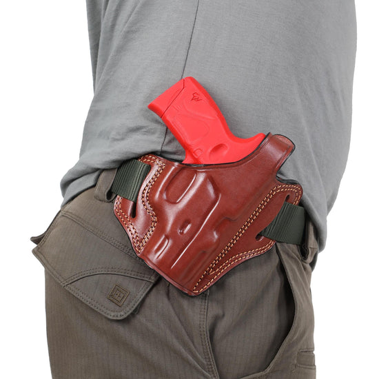 For Smith and Wesson CSX E-Series 3.1 inch Owb Handmade Leather Gun Holsters