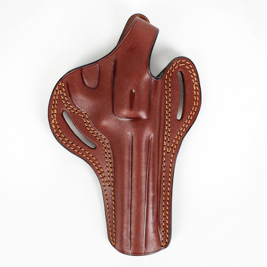 For Colt Python 5 inch Revolver 357 Magnum Owb Handmade Leather Gun Holsters