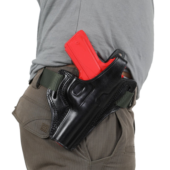 EDS Holster For Ruger Mark IV Lite 22/45 Owb Handmade Leather Gun Holsters