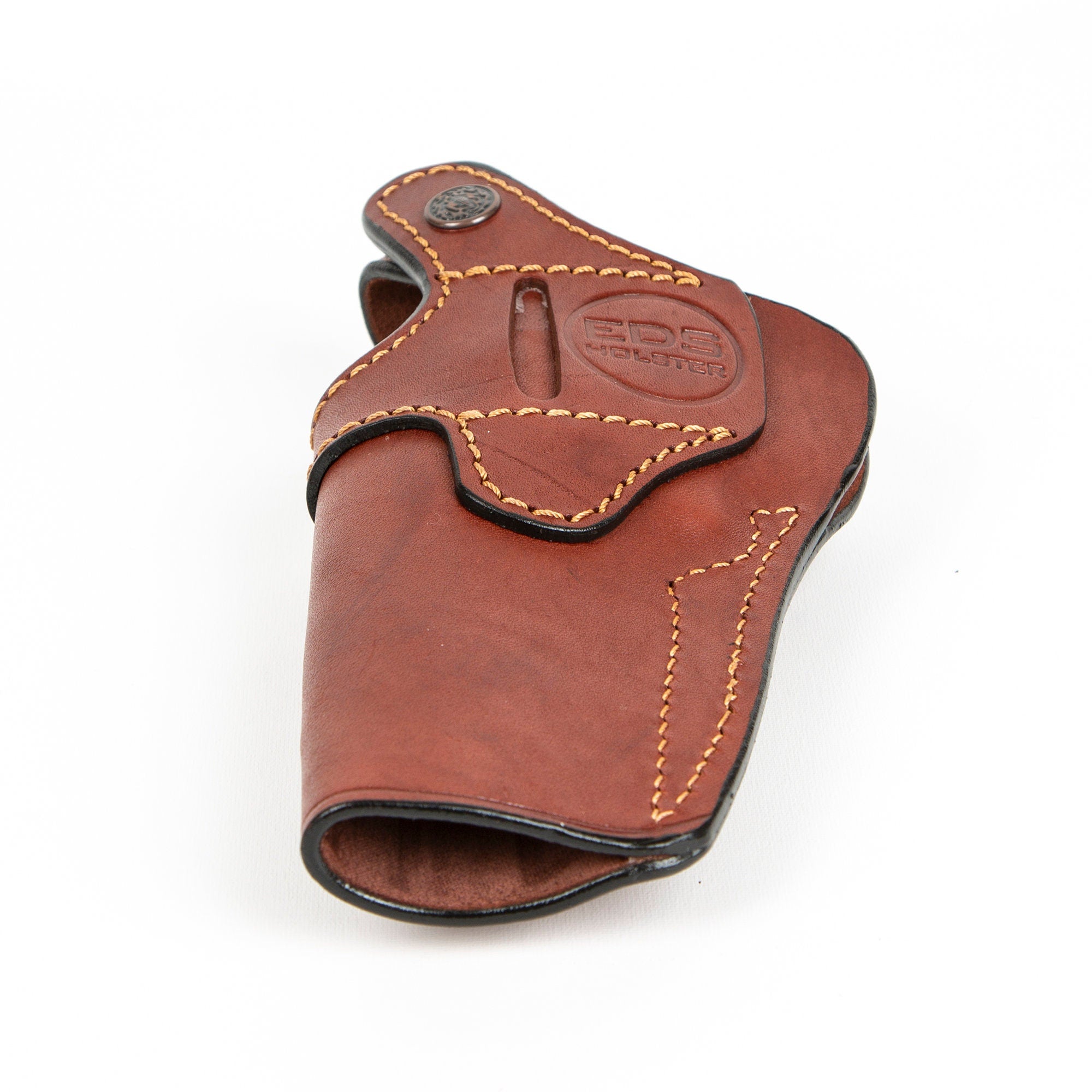 For Smith and Wesson Model 686 Revolver 357 Magnum 4 inch IWB Handmade Leather Gun Holster
