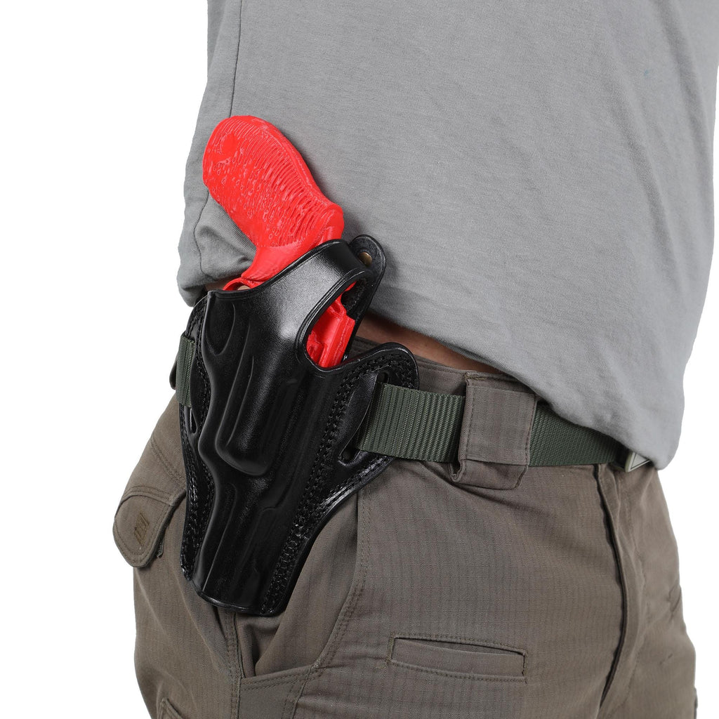 For Taurus Judge 2 inch 45 Colt/410 Revolver Owb Handmade Leather Gun Holsters