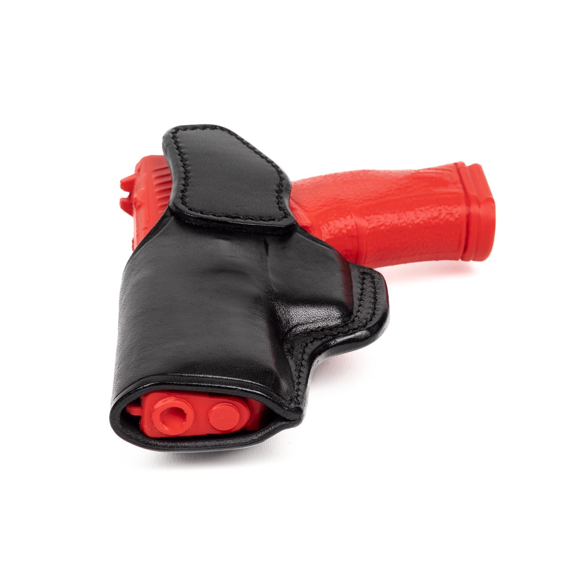 Tisas PX-9 Leather IWB Holster, Handmade Full Grain Leather Concealed Carry Holster, EDS Holster – Inside Waistband Clip On, Custom Fit