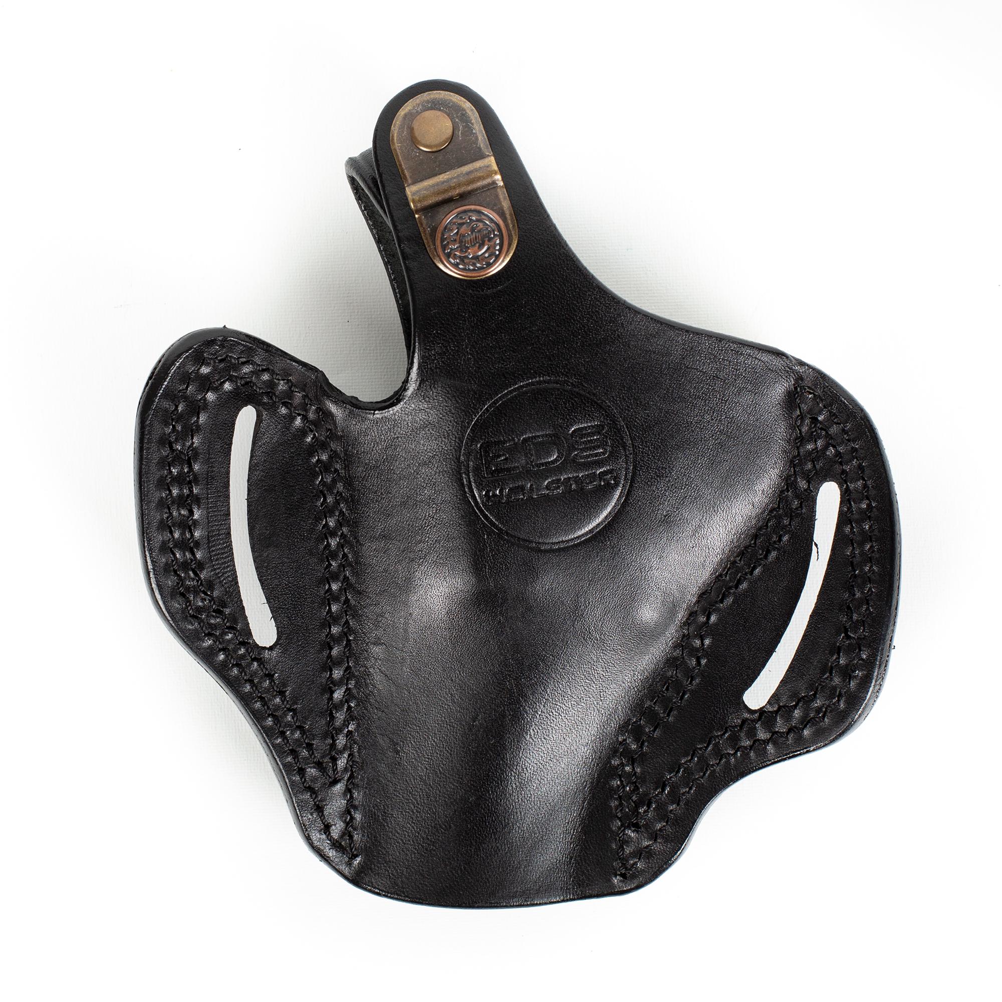 For Taurus 605 3 inch 357 Mag, 38 Spl OWB Revolver Handmade Leather Gun Belt Holsters