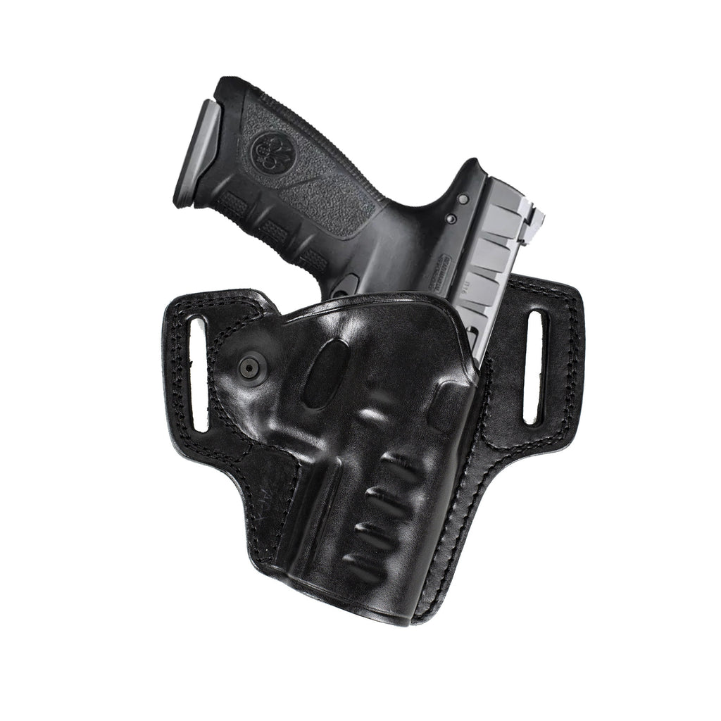 For Beretta APX 9mm, 40SW Combat Master Owb Handmade Leather Gun Holster
