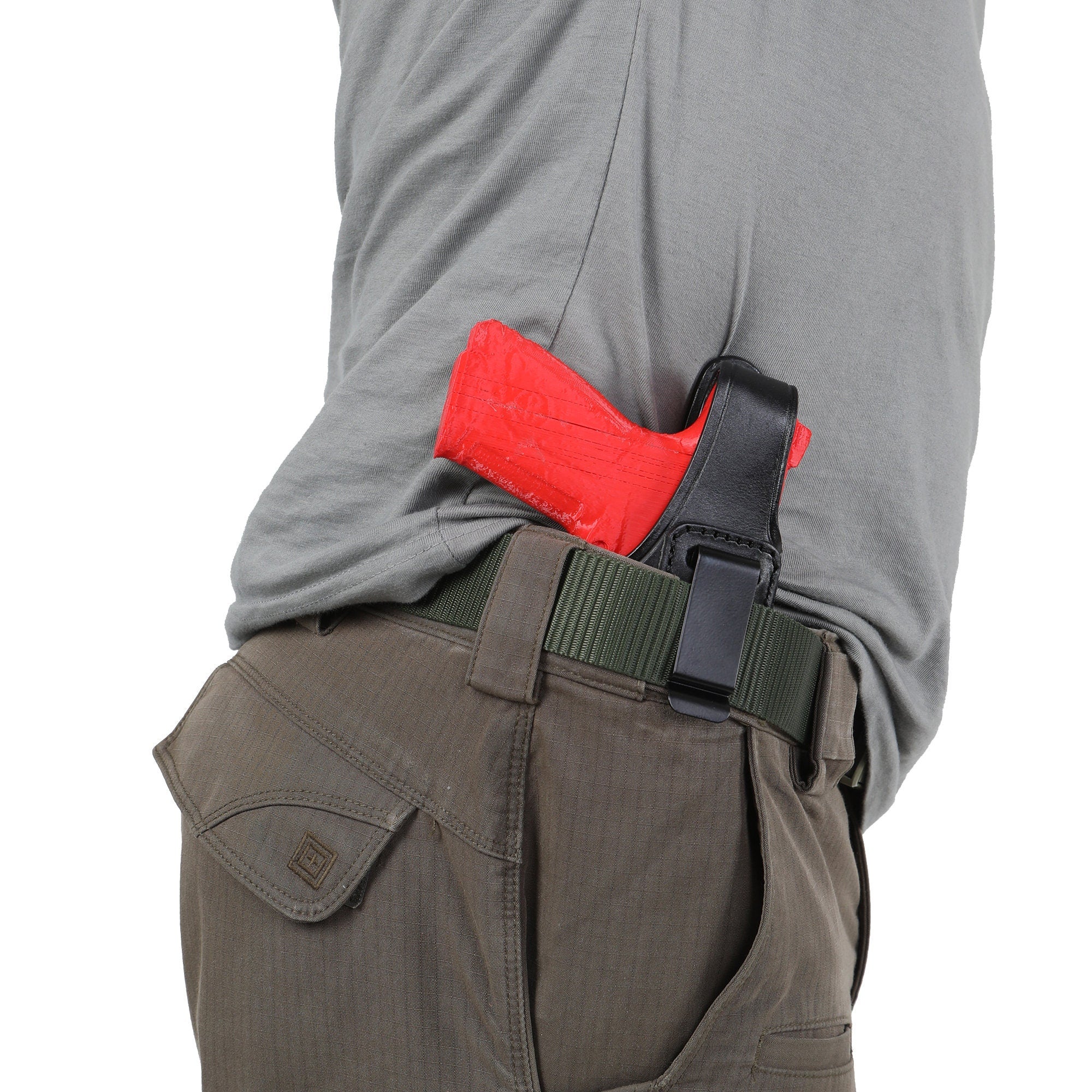 For Colt 1911 5 inch Iwb Concealed Carry Handmade Leather Gun Holster Right & Left Handed