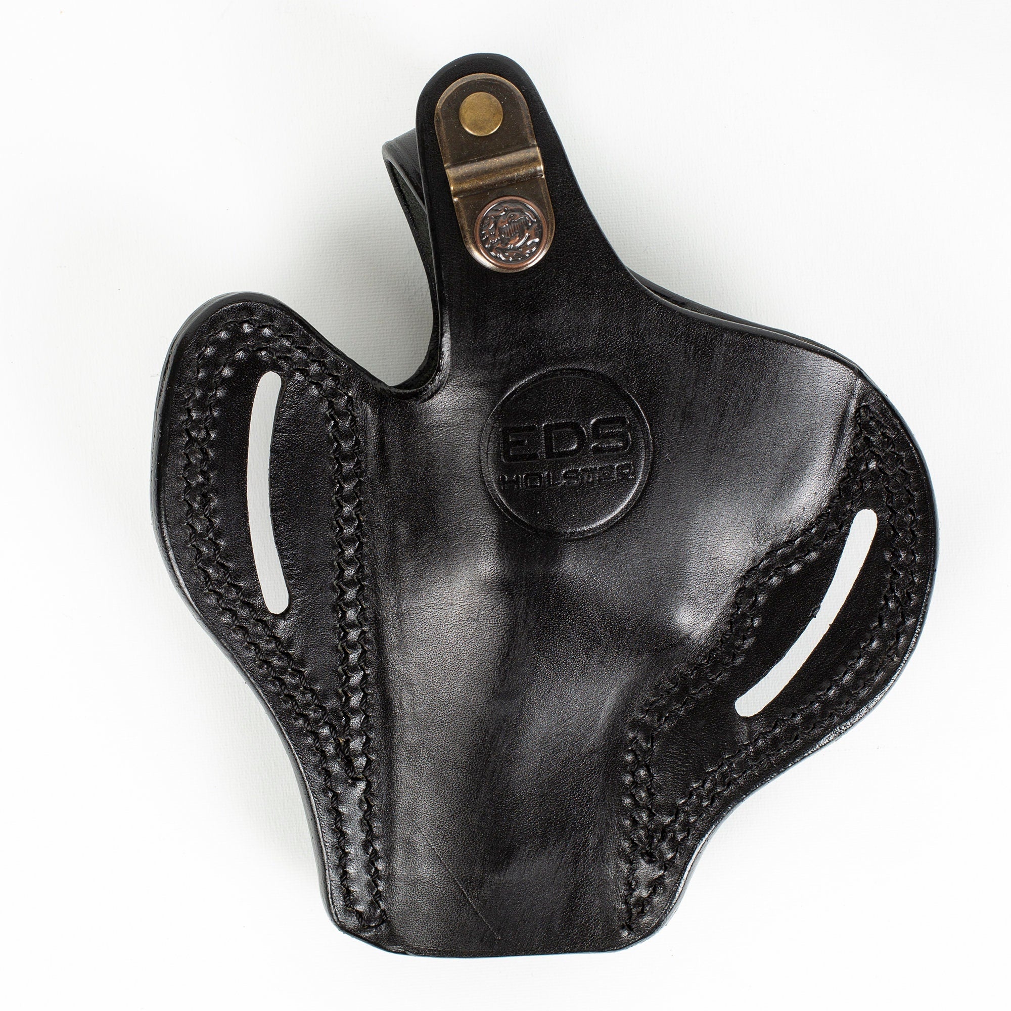 For Smith and Wesson Model 686 Revolver 3 inch Barrel OWB Handmade Leather Gun Holster