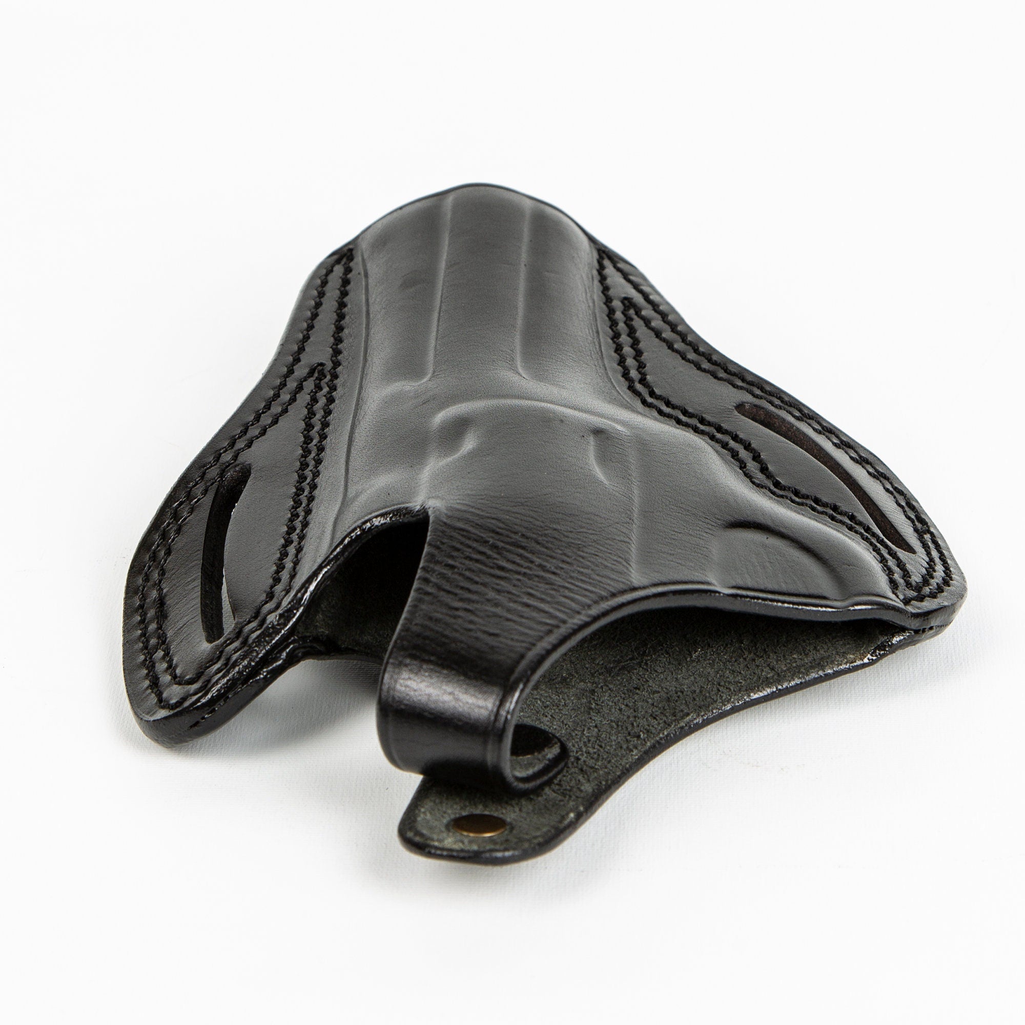 Colt 4.25 inch Barrel Revolver 357 Magnum Owb Handmade Leather Gun Belt Holster