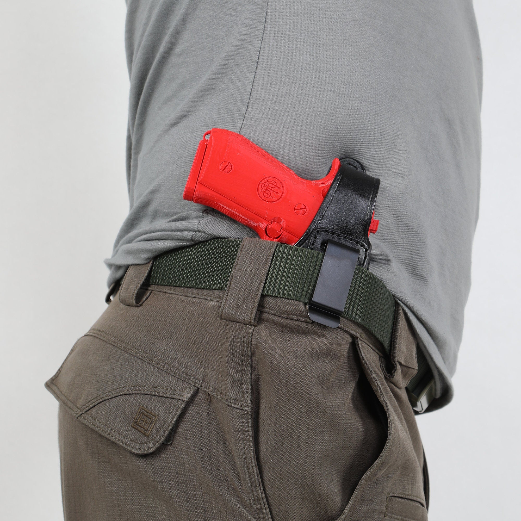 EDS Holster For Beretta 92X Performance 9mm IWB Handmade Leather Gun Holsters