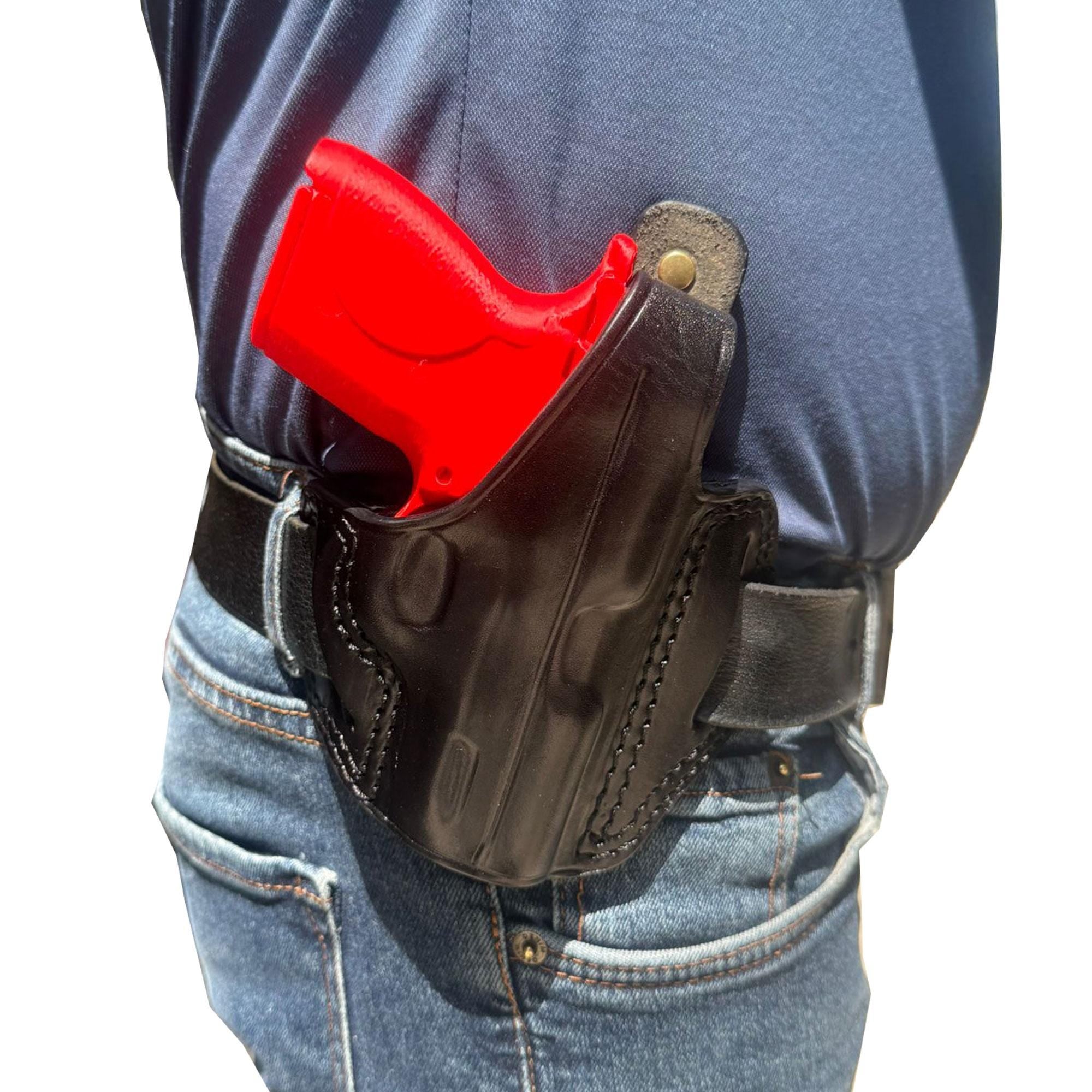 For Smith and Wesson CSX E-Series 3.1 inch Owb Handmade Leather Gun Holsters