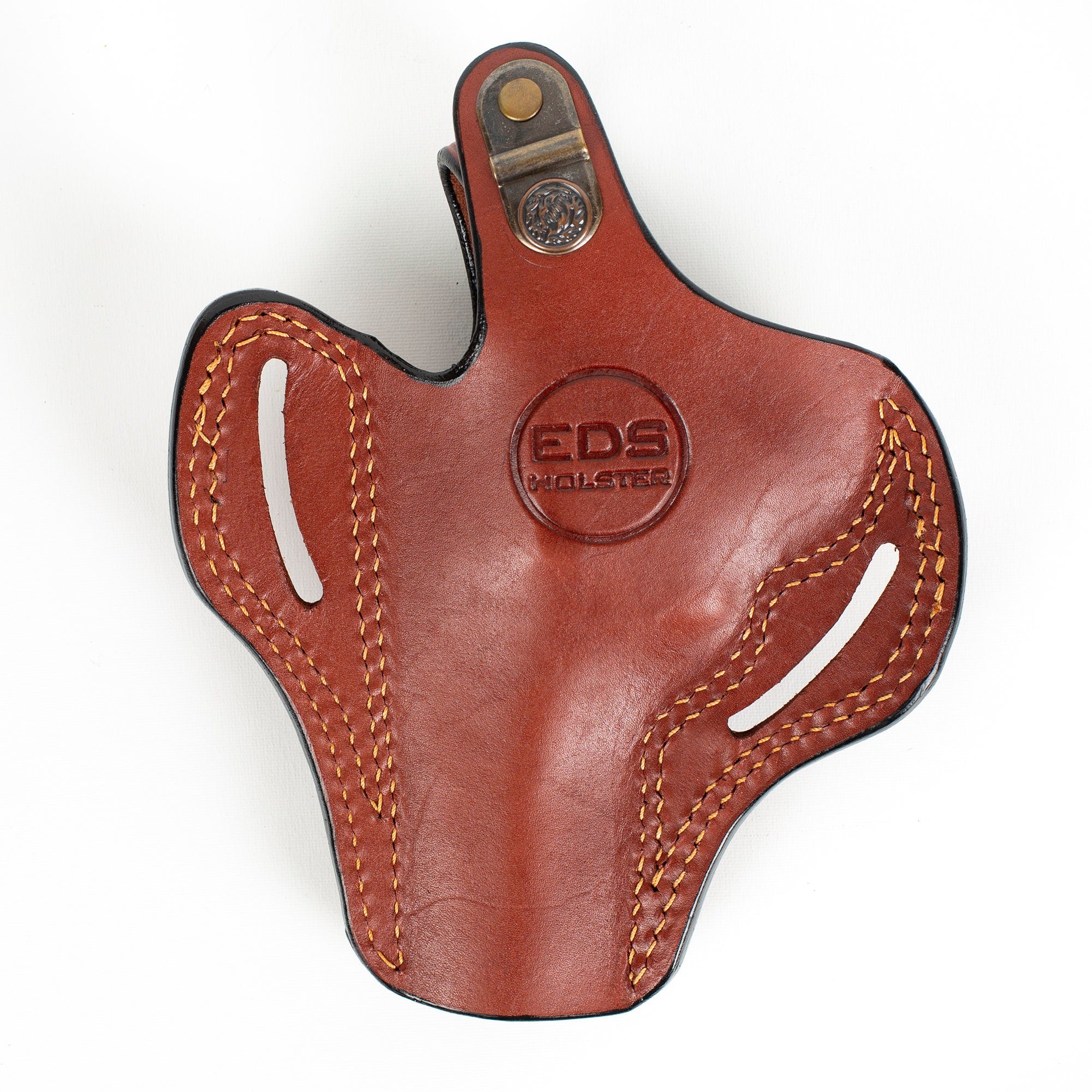 Handmade Leather OWB Holster: Colt King Cobra/Python 357 Magnum 4 inch Revolver