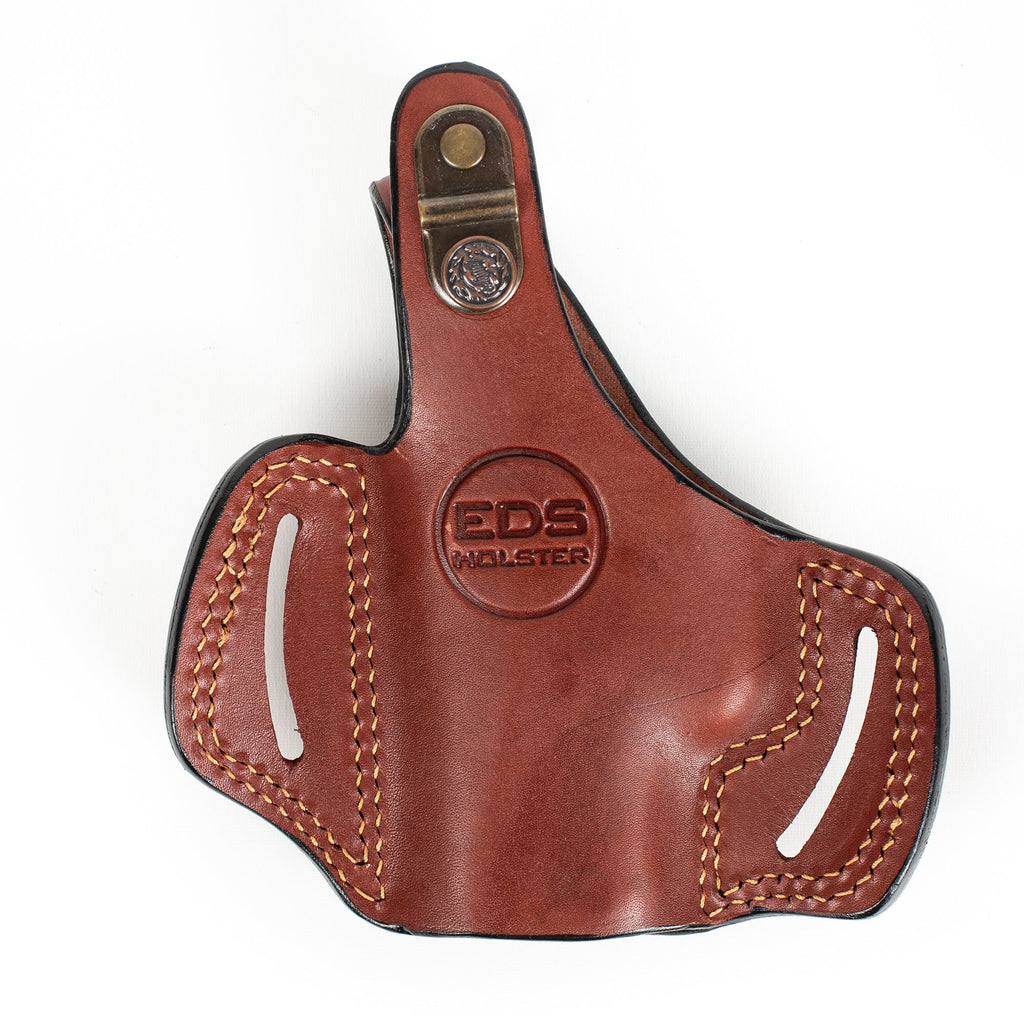 Springfield XD-S 9MM 40SW 45 ACP 3.3 inch OWB Handmade Leather Gun Holster