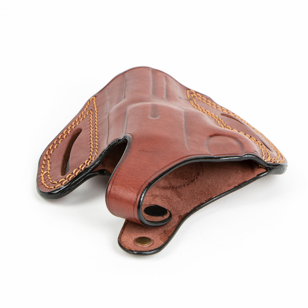 S&W 357 Magnum / 38 Special 3 inch Revolver OWB Handmade Leather Gun Holster