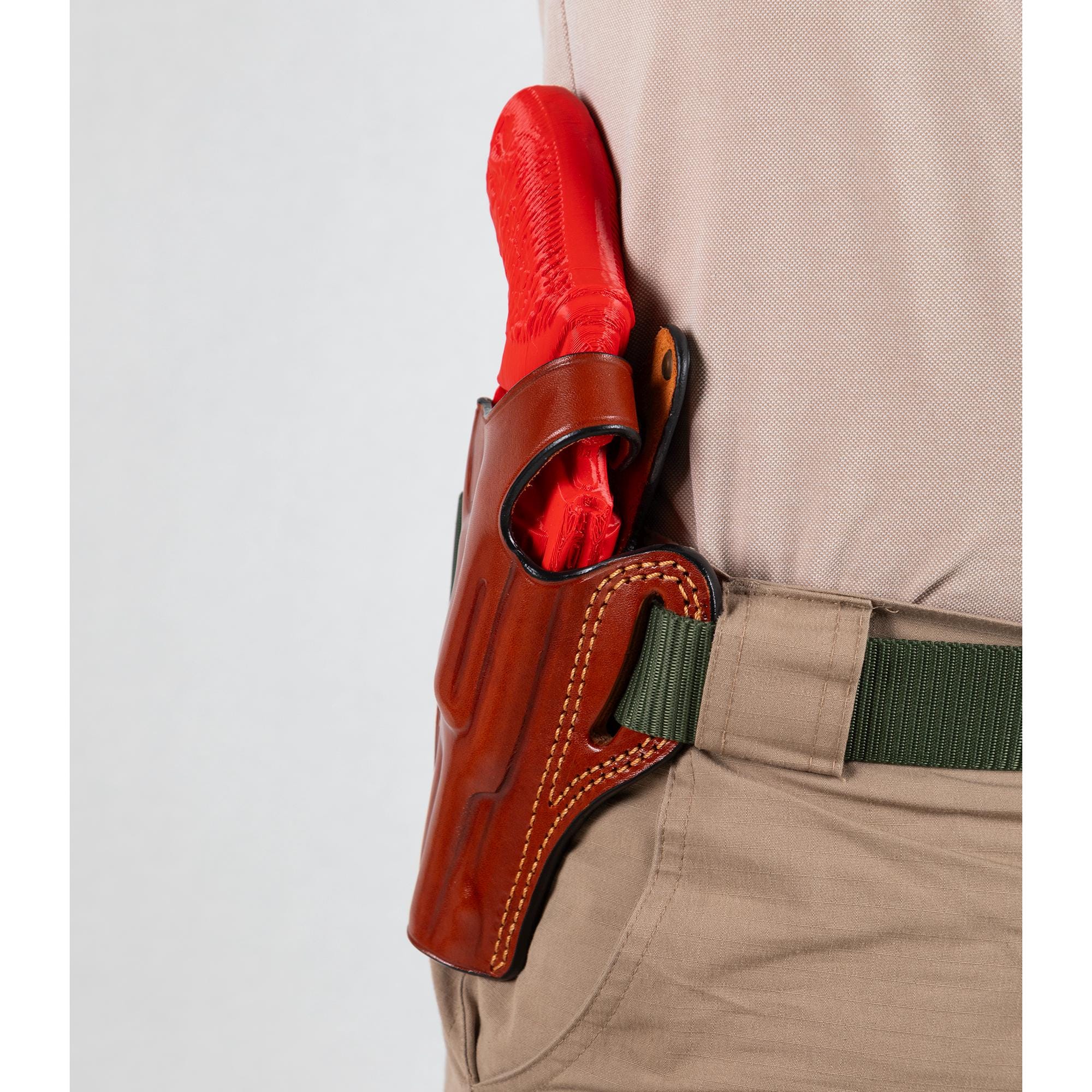 For Smith Wesson Model 10 5 inch Revolver Owb Handmade Leather Gun Holsters