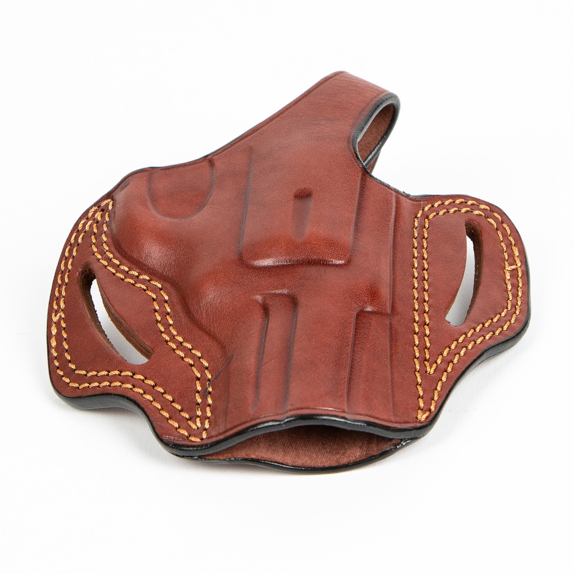 For Taurus 856 3 inch 357 Mag OWB Revolver Handmade Leather Gun Belt Holsters