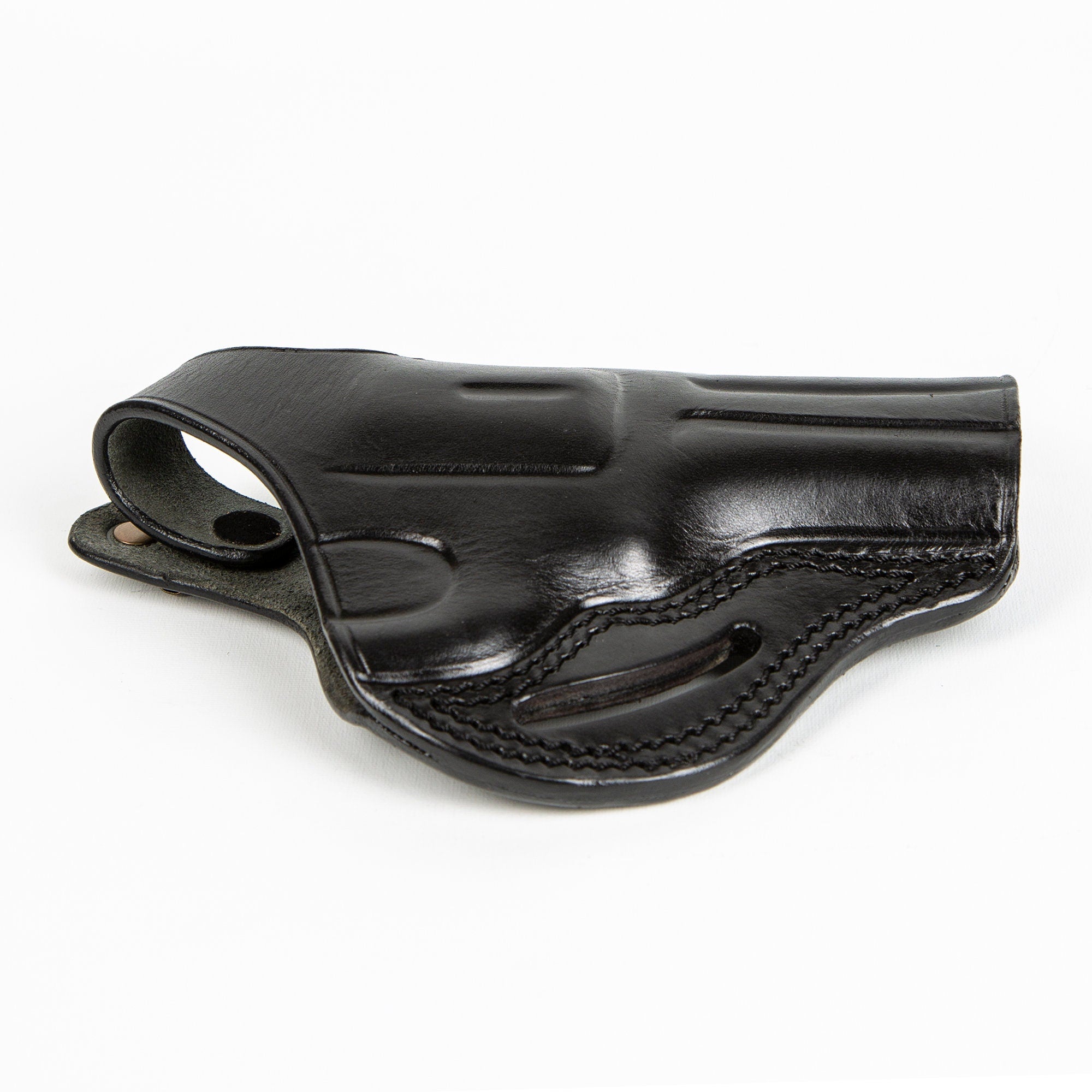 For Smith and Wesson Model 686 Revolver 3 inch Barrel OWB Handmade Leather Gun Holster