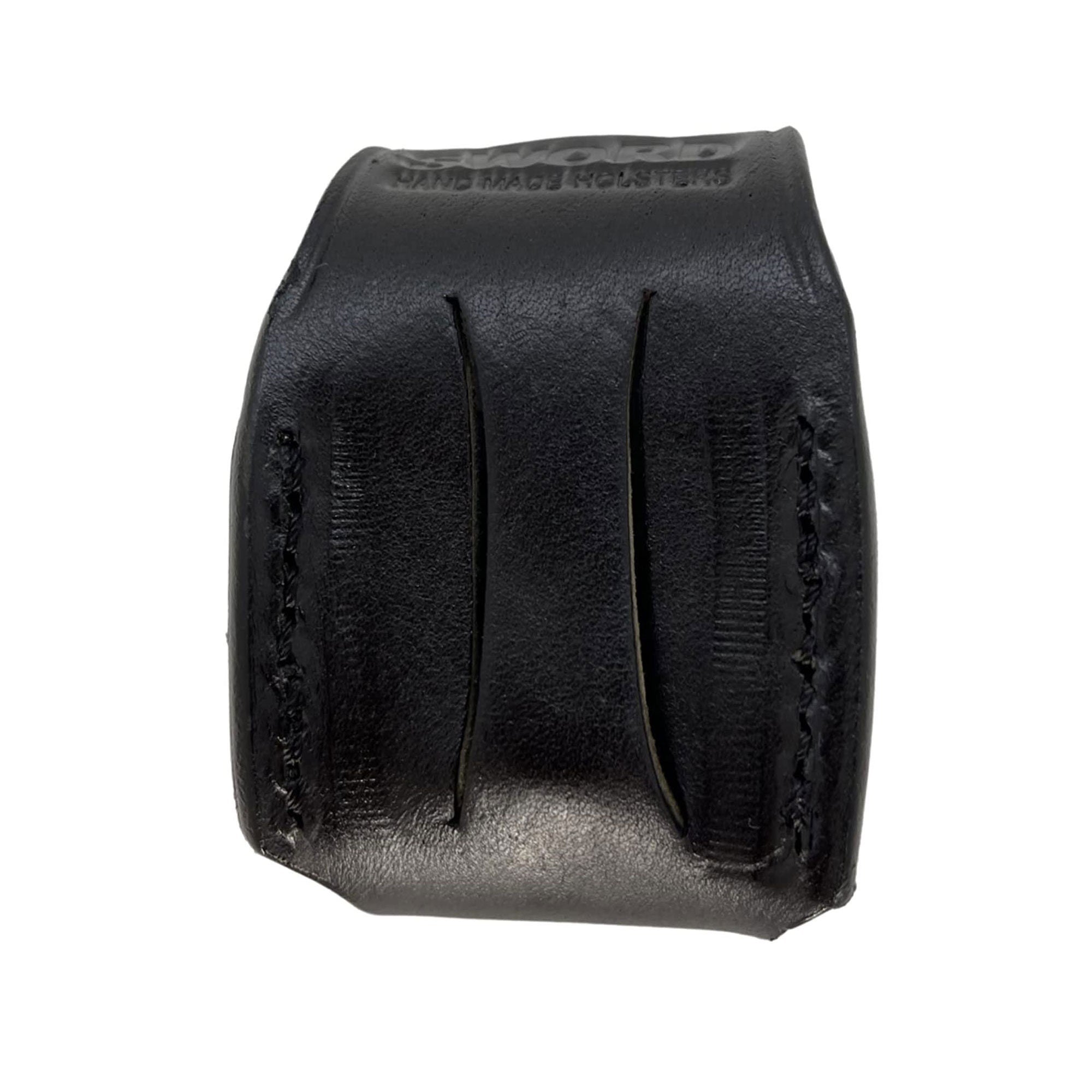 For Smith and Wesson L Frame 686 Revolver 6 inch 357 Magnum 6 Shot Speedloader OWB Leather Gun Holster