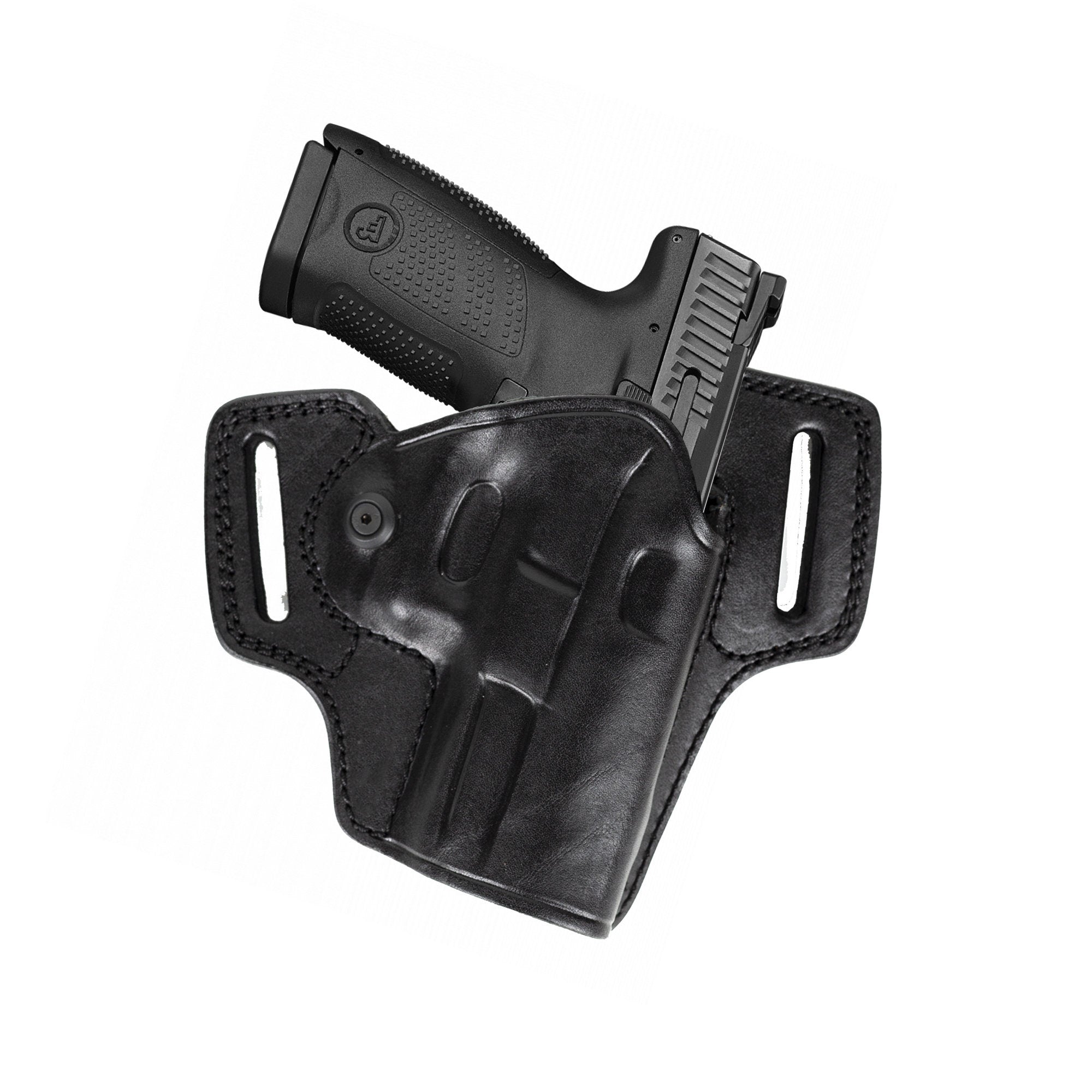 For CZ P10 C Combat Master Owb Handmade Leather Gun Holster