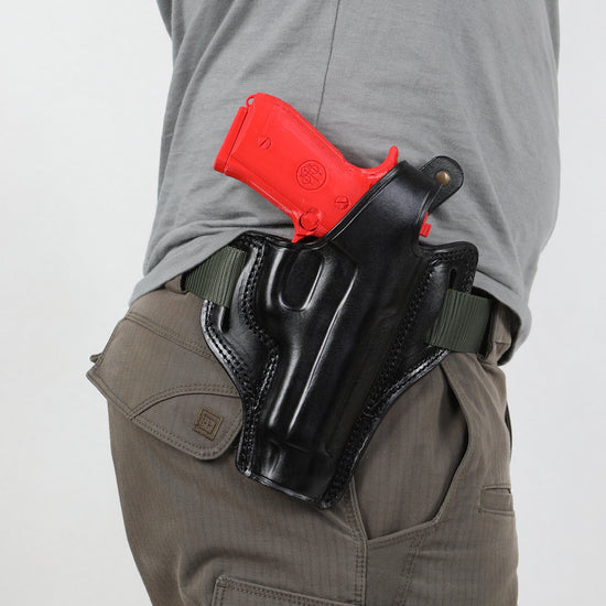 EDS Holster For Beretta M9A1 9mm Owb Handmade Leather Gun Holsters