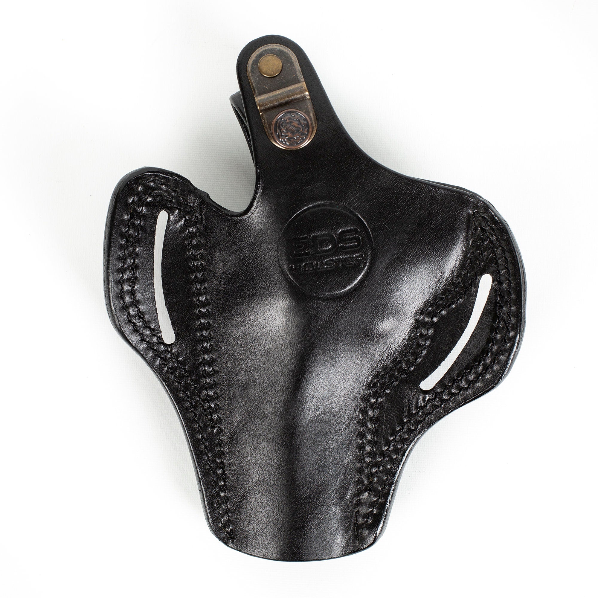 Colt 4.25 inch Barrel Revolver 357 Magnum Owb Handmade Leather Gun Belt Holster