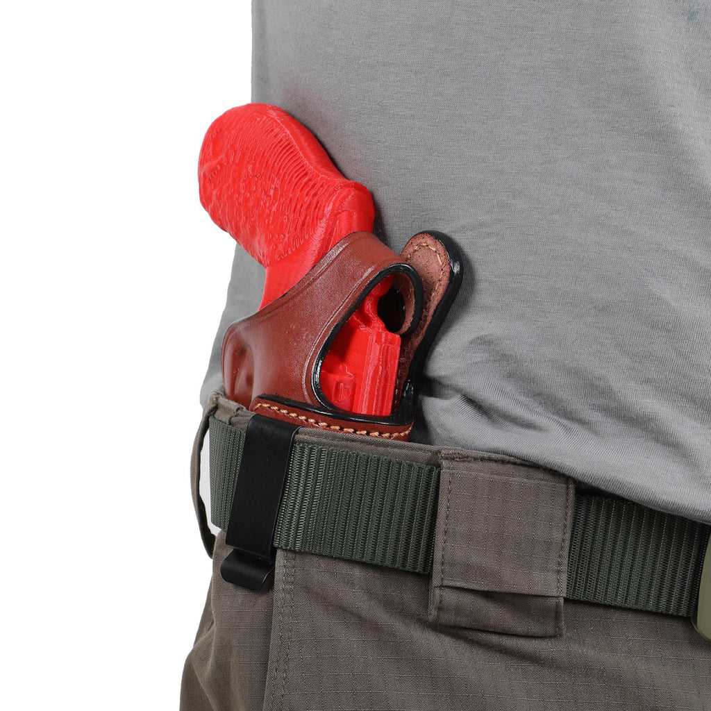 For Colt King Cobra - Colt Python 357 Magnum 2.5 inch IWB Concealed Carry Handmade Leather Gun Holster