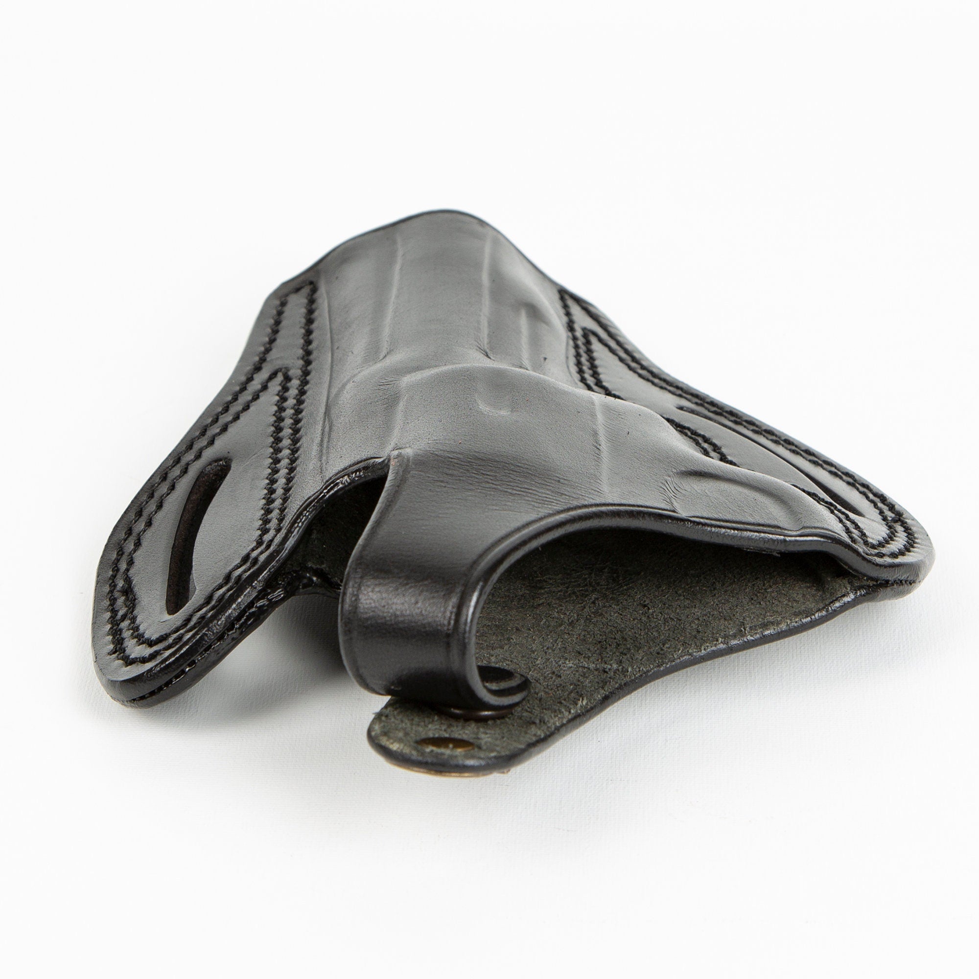 For Smith and Wesson 357 Magnum / 38 Special 4 inch Revolver OWB Handmade Leather Gun Holster