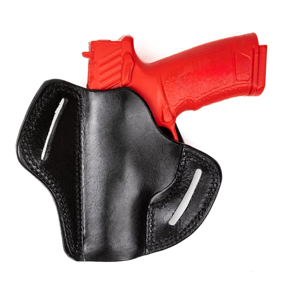 For Tisas PX-9 Basket Weave Design Owb Handmade Full Grain Leather Gun Belt Holsters