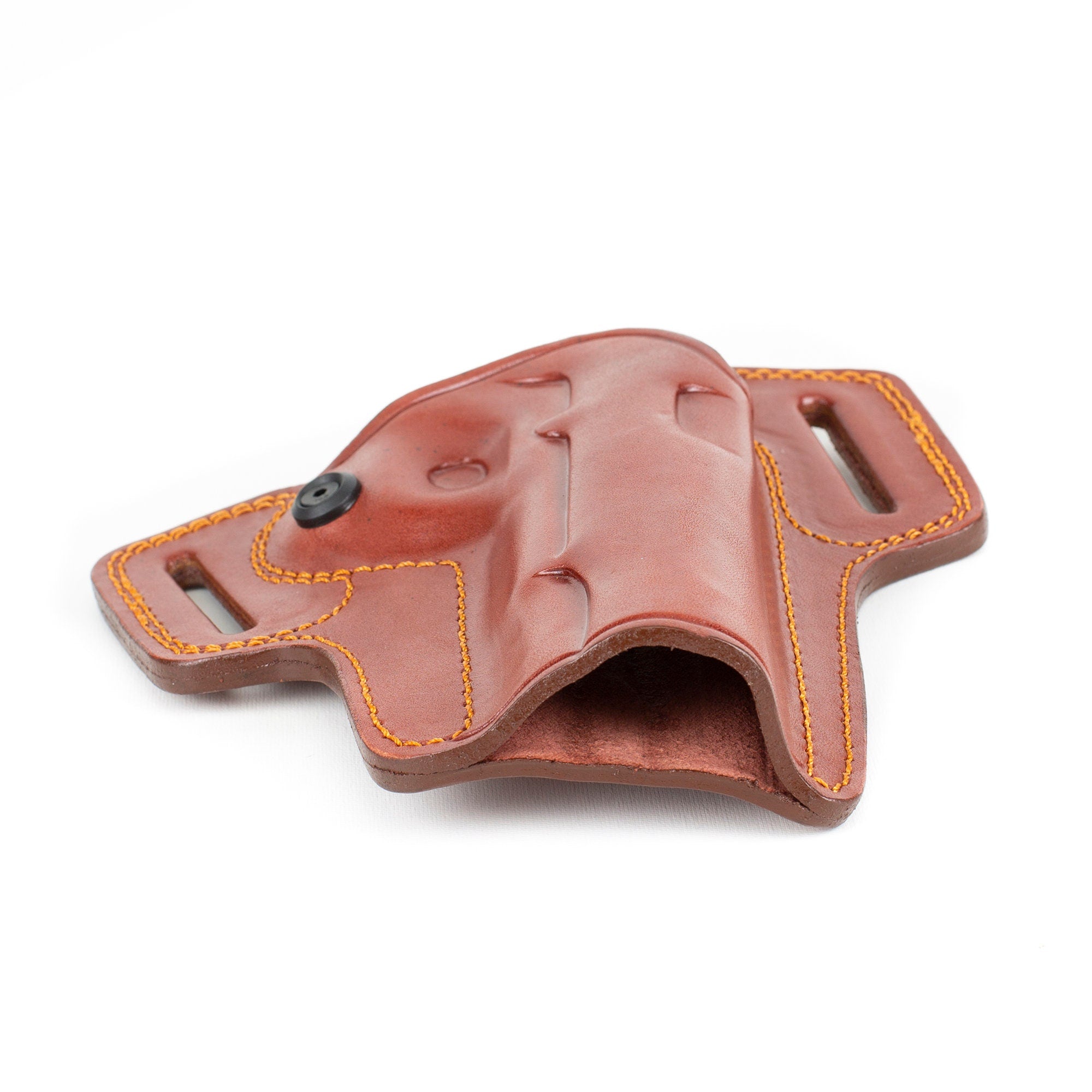 Colt Government 1911 5 inch 45 Acp Combat Master Owb Handmade Leather Gun Holster