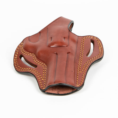 Colt 4.25 inch Barrel Revolver 357 Magnum Owb Handmade Leather Gun Belt Holster