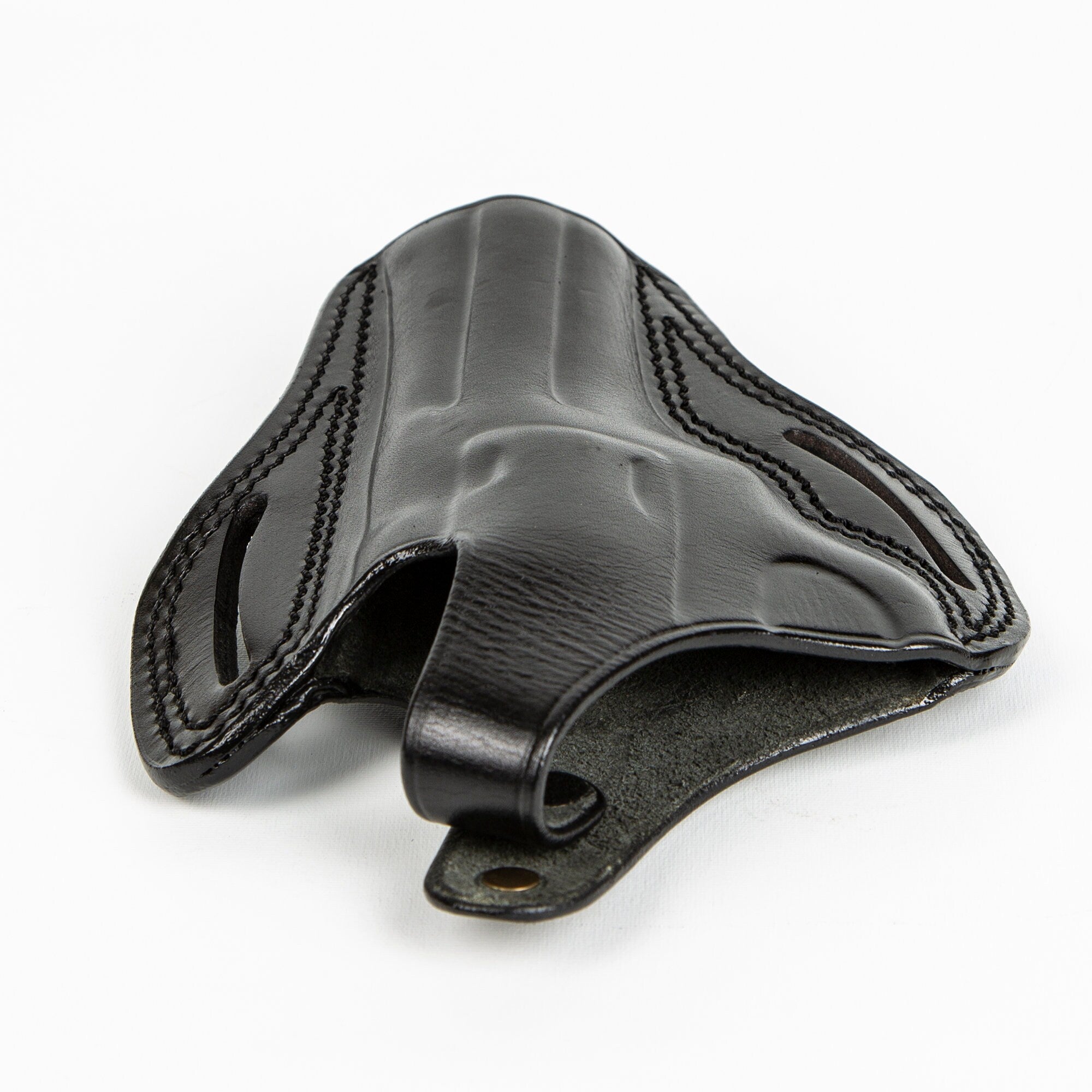 Handmade Leather OWB Holster: Colt King Cobra/Python 357 Magnum 4 inch Revolver