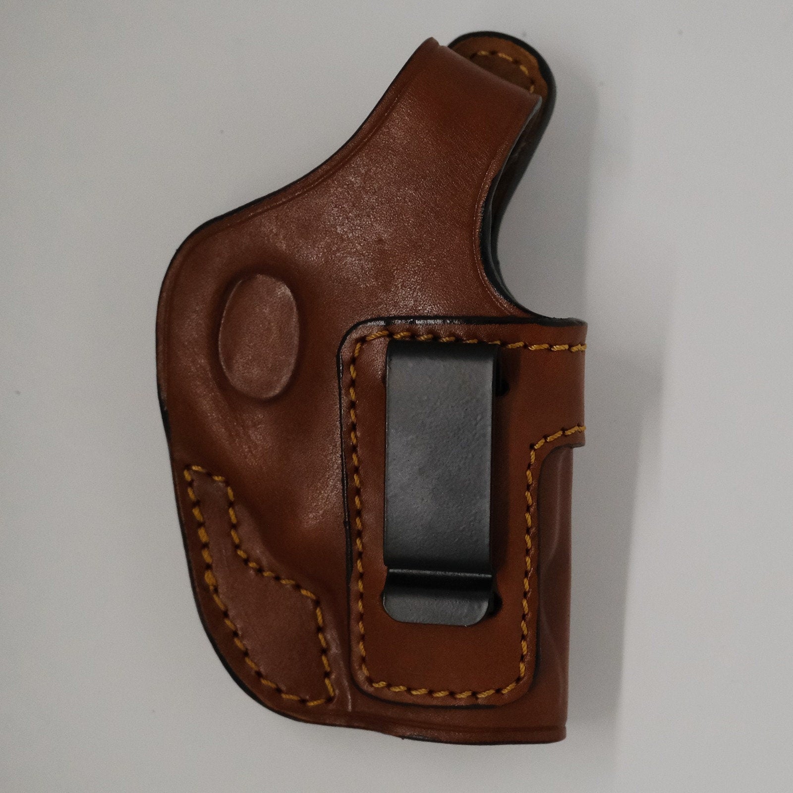 For Ruger SP101 Revolver 5 Shot Leather IWB 2 inch Leather Gun Belt Holster