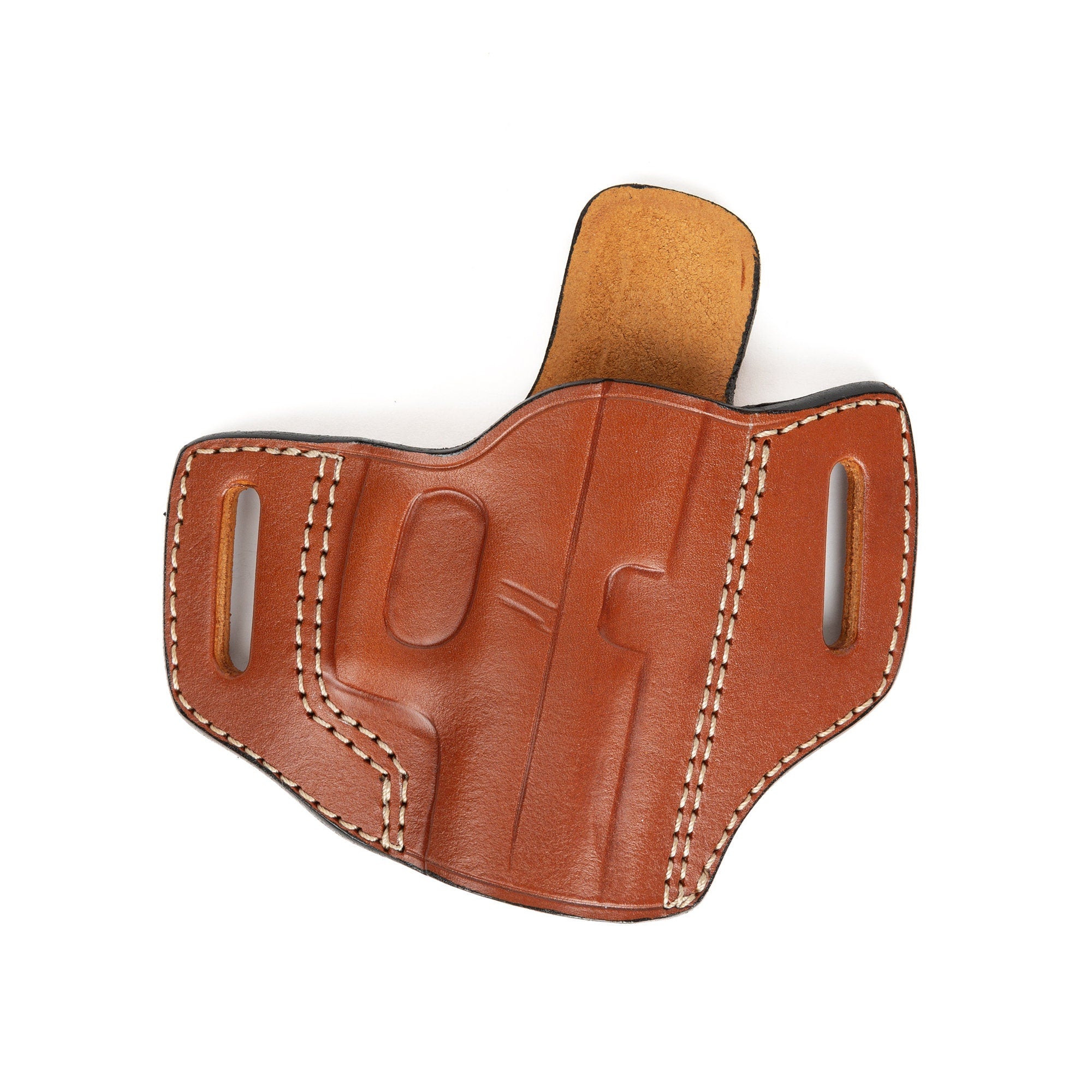 For Glock 42 380 Auto Fast Draw Owb Handmade Leather Gun Holsters