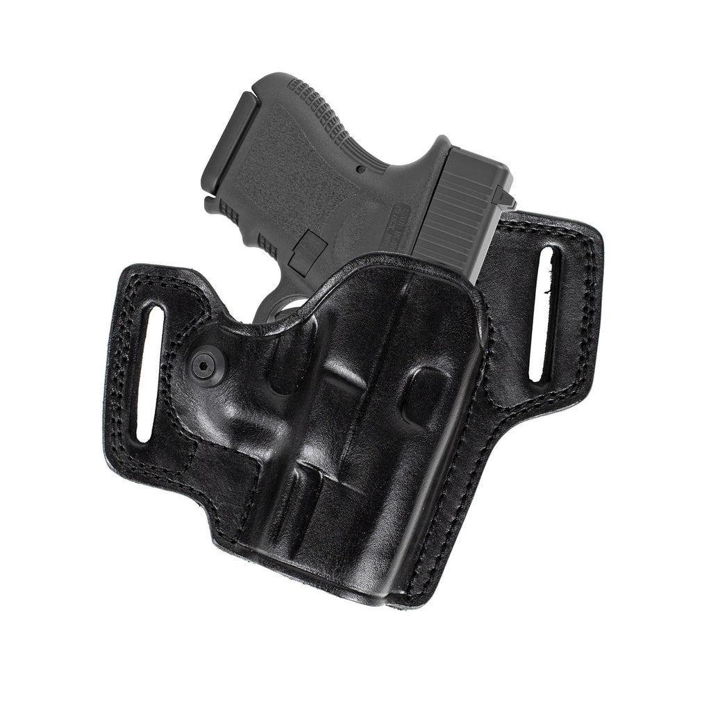 For Glock 26, 27 Combat Master Owb Handmade Leather Gun Holster