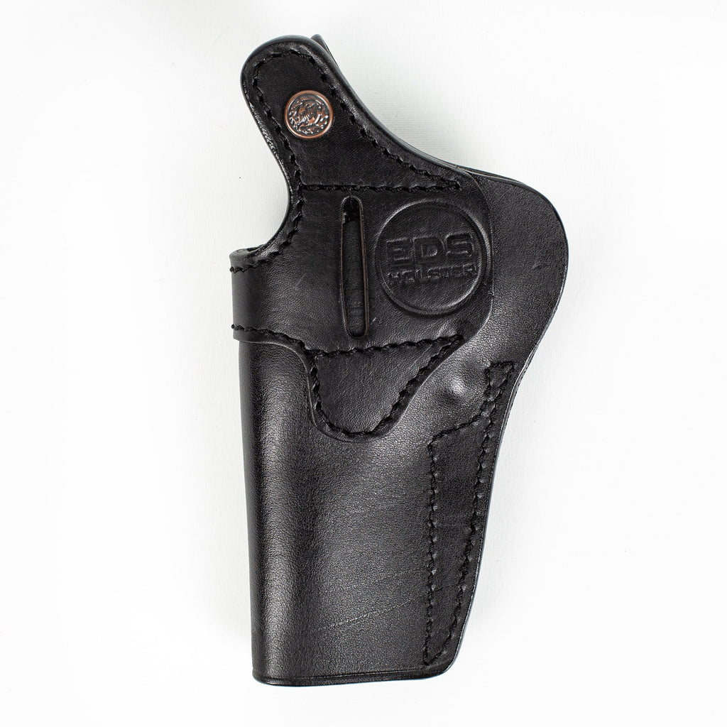 For Smith and Wesson Model 686 Revolver 357 Magnum 4 inch IWB Handmade Leather Gun Holster