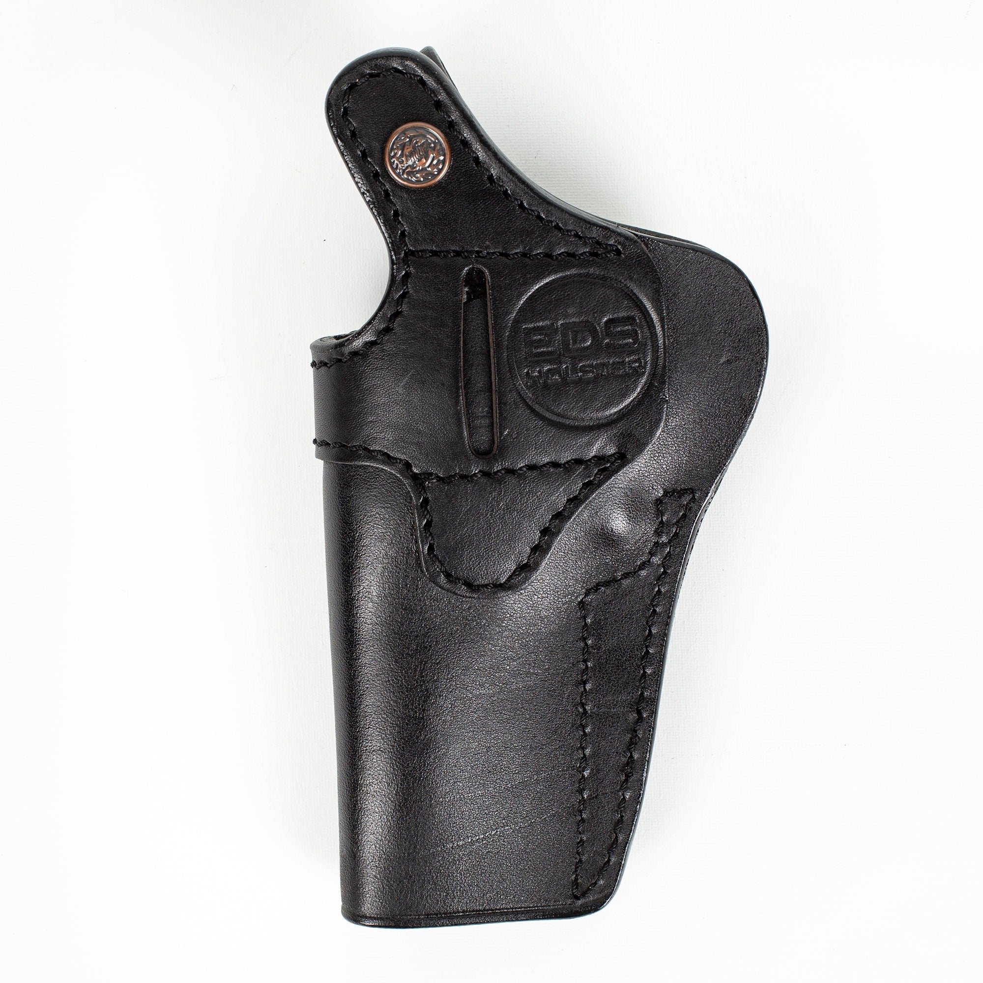 For Smith and Wesson Model 686 Revolver 357 Magnum 4 inch IWB Handmade Leather Gun Holster