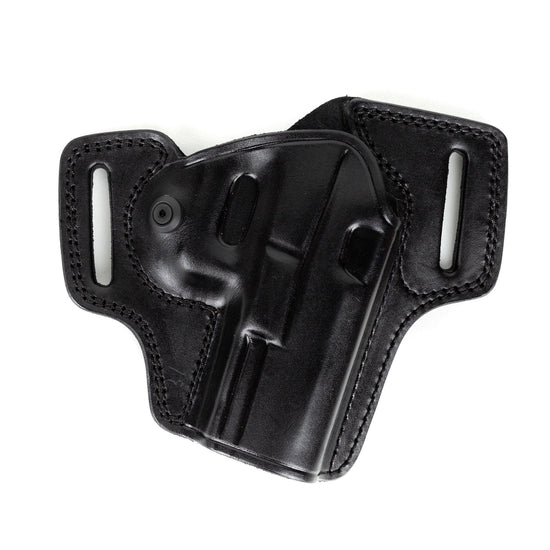 For Glock 45 9mm G45 Reddot (Optical Sight) Owb Combat Master Handmade Full Grain Leather Gun Belt Holster