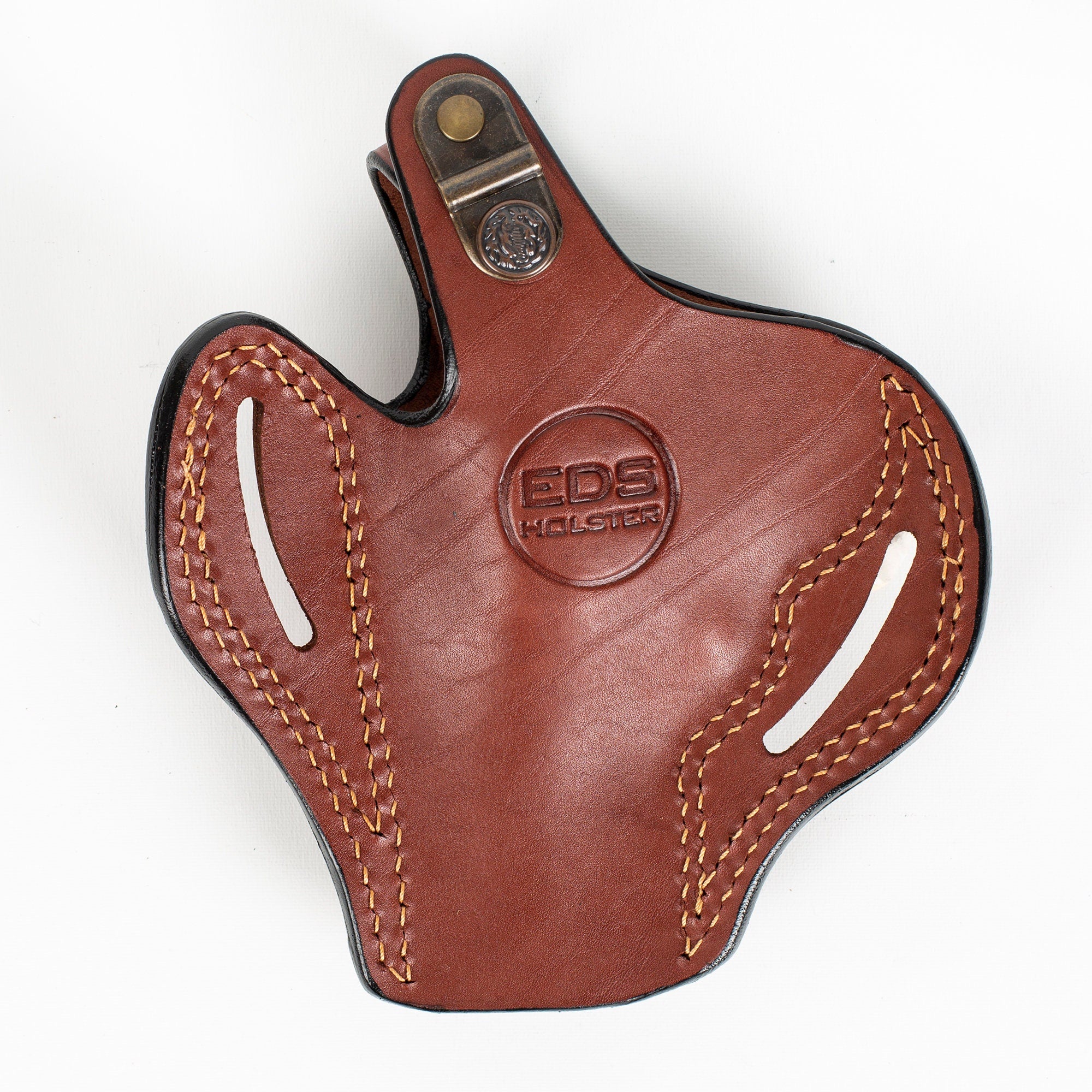 Ruger GP100 357 Magnum 44 Special 3 inch Revolver OWB Handmade Leather Gun Holster