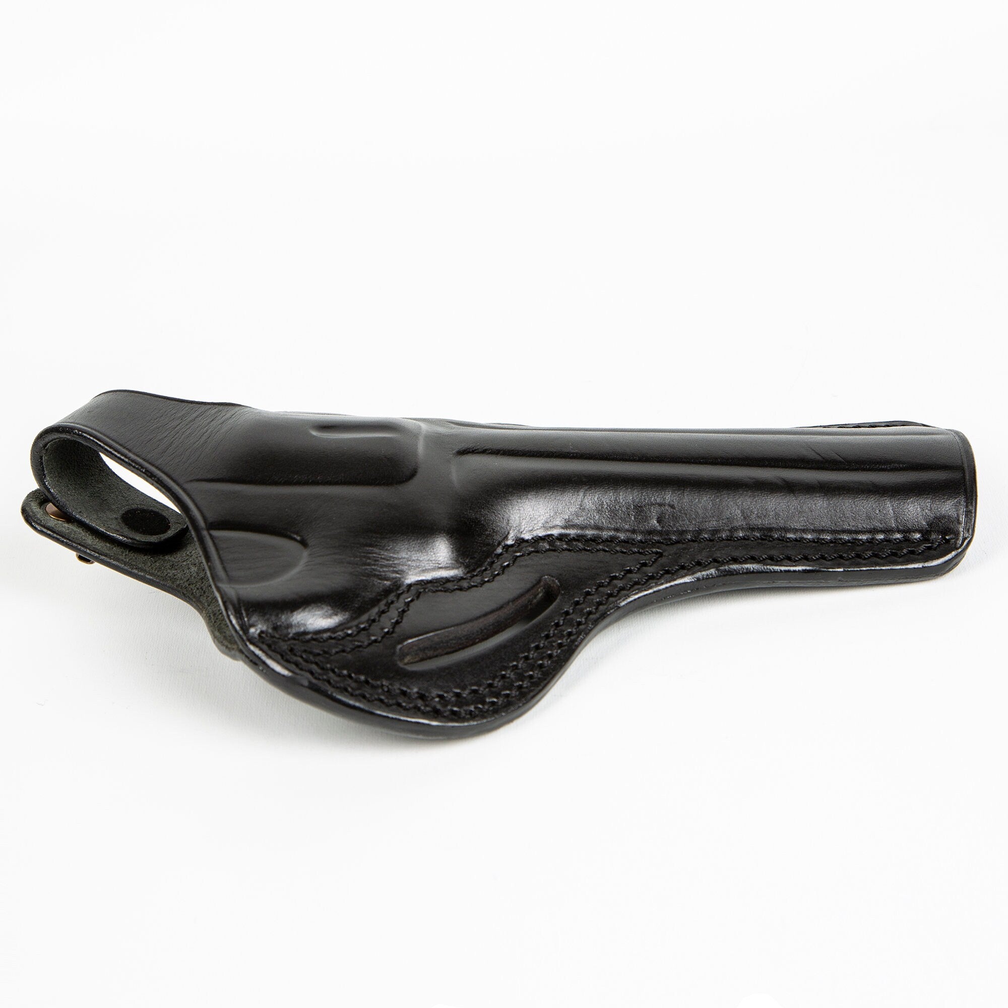 Ruger GP100 Revolver 6 inch 357 Magnum OWB Handmade Leather Gun Holster