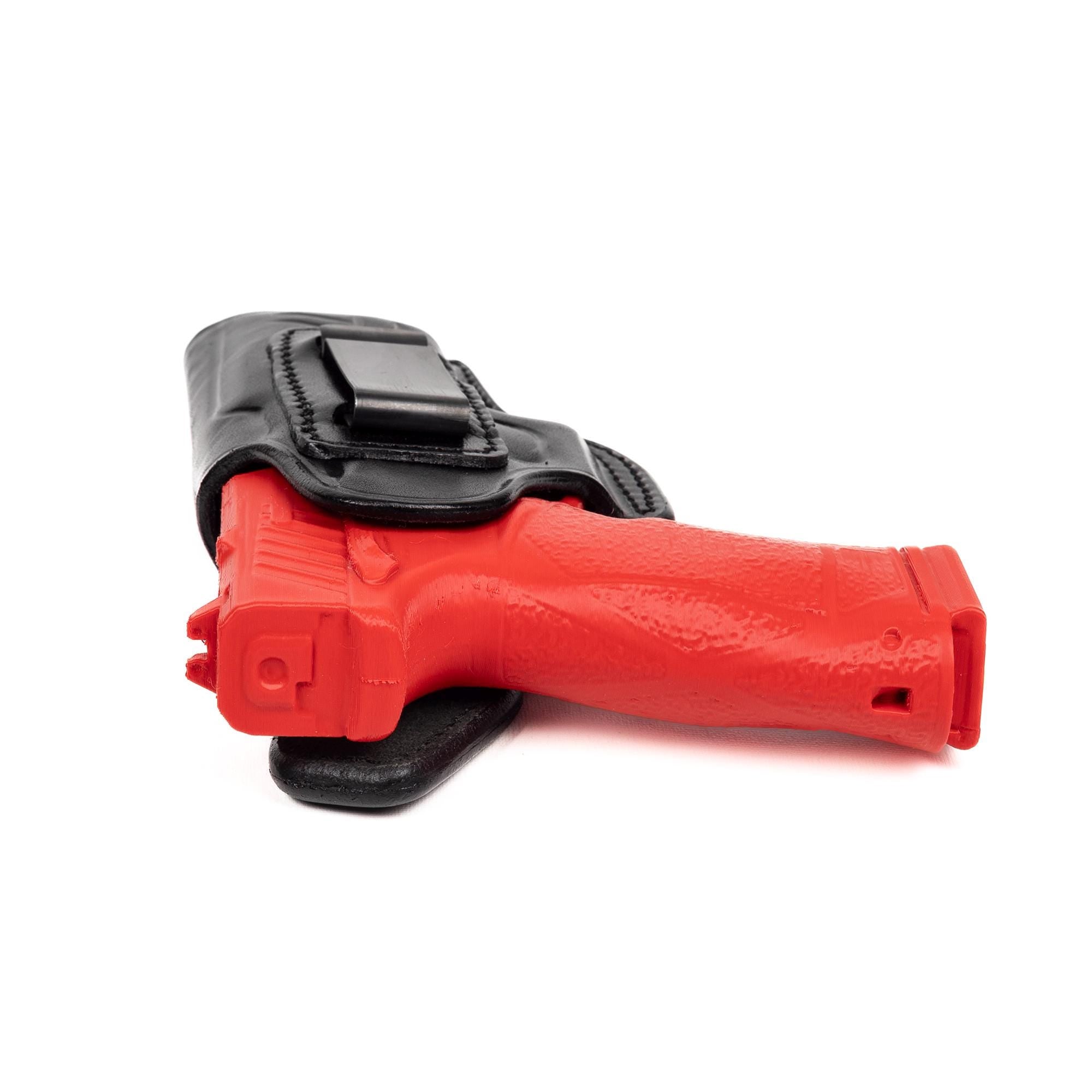 Tisas PX-9 Leather IWB Holster, Handmade Full Grain Leather Concealed Carry Holster, EDS Holster – Inside Waistband Clip On, Custom Fit