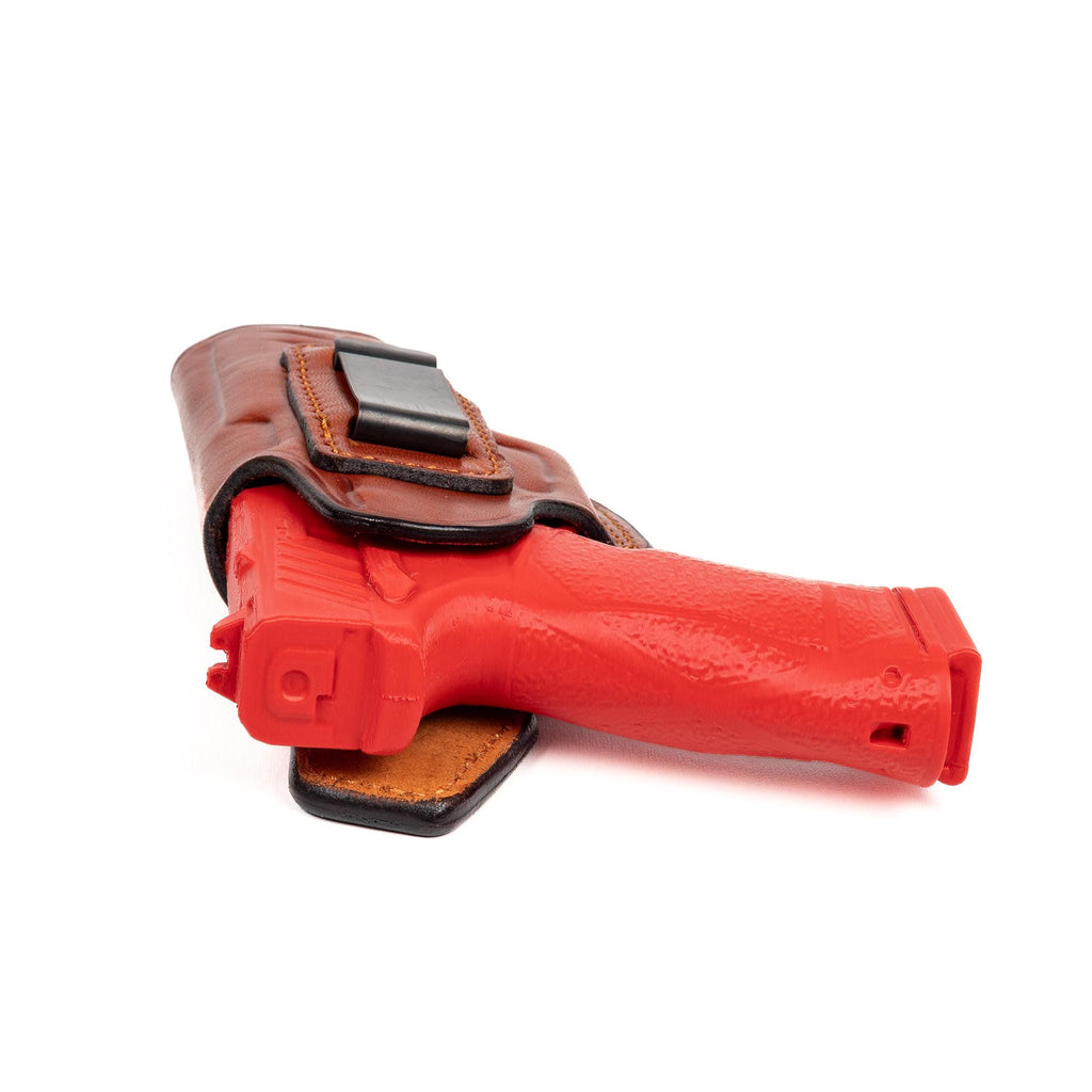 Tisas PX-9 Leather IWB Holster, Handmade Full Grain Leather Concealed Carry Holster, EDS Holster – Inside Waistband Clip On, Custom Fit