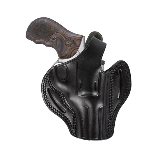 Ruger GP100 357 Mag 44 Spl 2,5 inch OWB Handmade Leather Gun Holster
