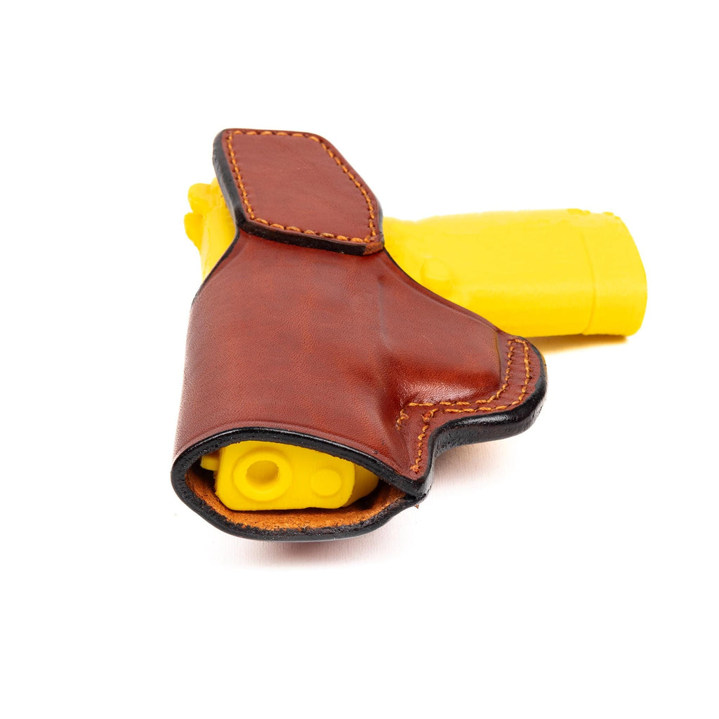 Leather IWB Holster for Smith Wesson M&P9 Shield Plus – Handmade Full Grain Concealed Carry Holster – EDS Holster