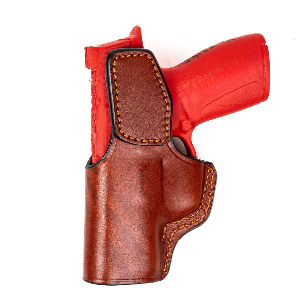 Leather IWB Holster for Smith Wesson M&P Shield X, Handmade Full Grain Leather Concealed Carry Holster, EDS Holster, Inside Waistband Clip
