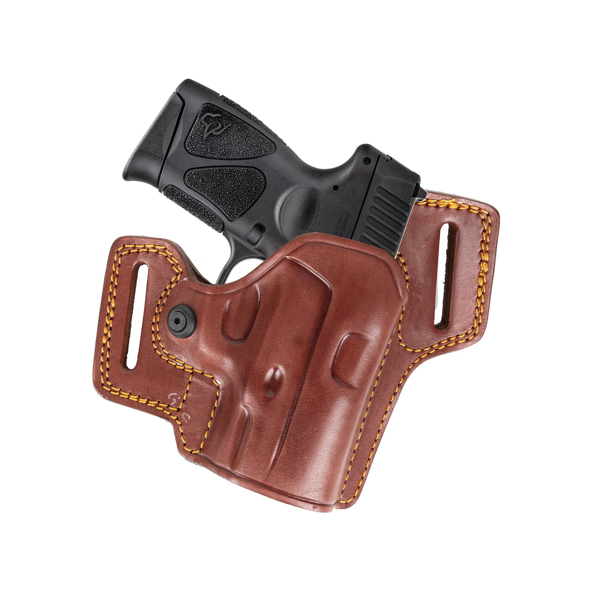 Taurus G3C Combat Master Owb Handmade Leather Gun Holster