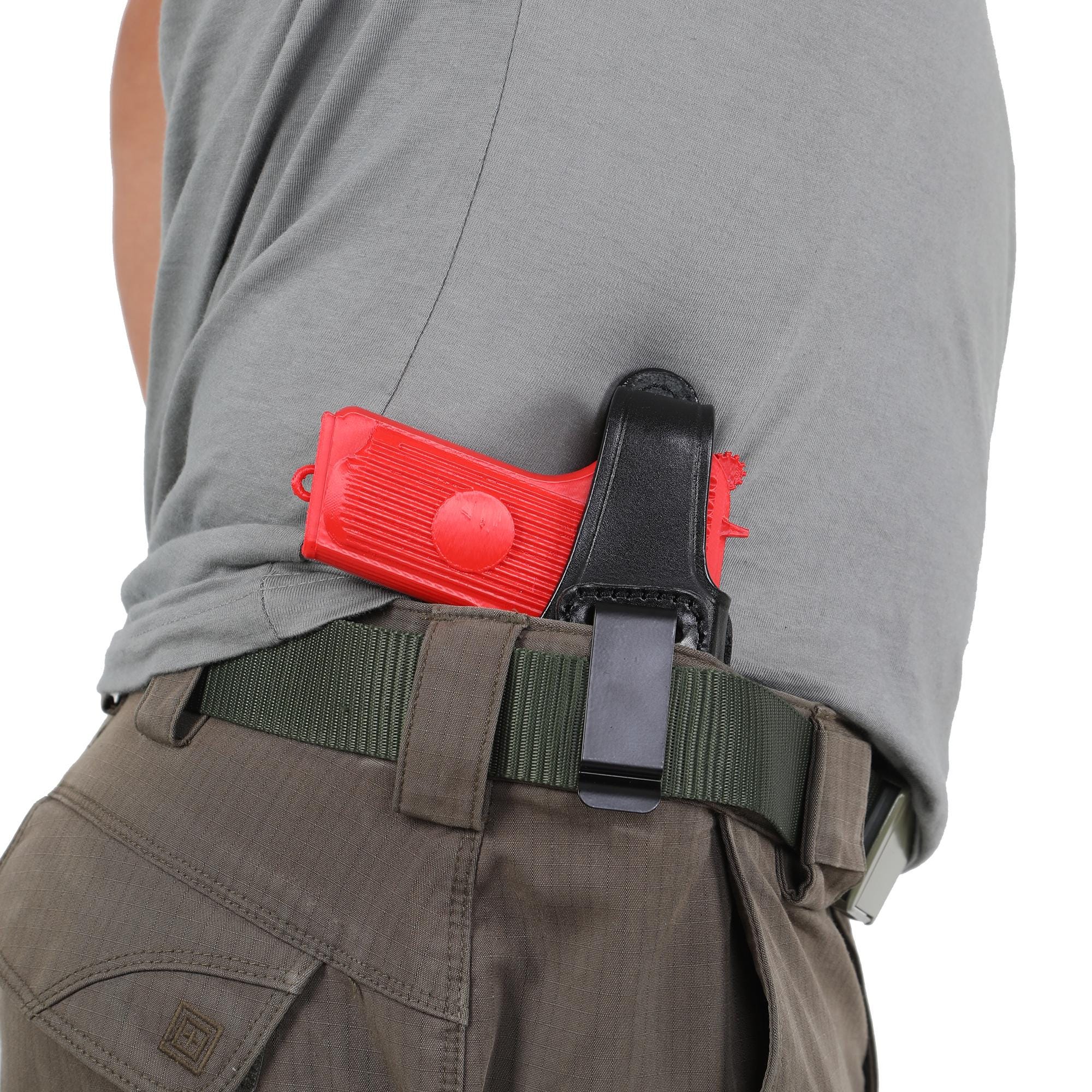 For FN Browning 1922 7,65mm iwb / Owb Handmade Leather Gun Belt Holster