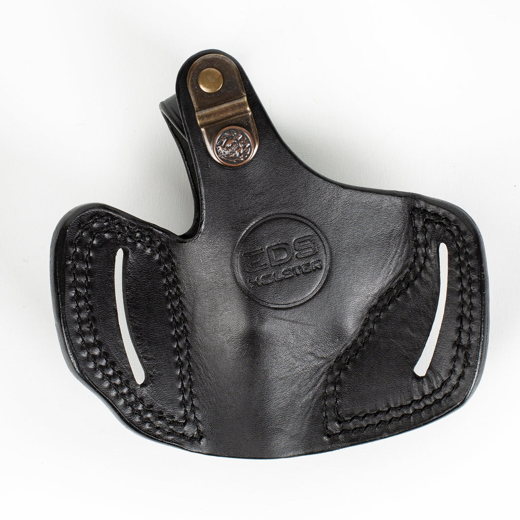 Ruger LCR 9MM, 38 SPL, 22LR, 357MAG Revolver 2 inch OWB Handmade Leather Gun Holster