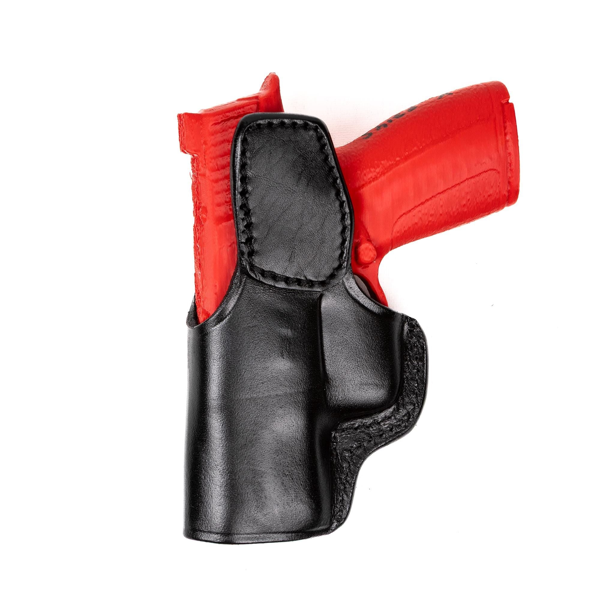 Leather IWB Holster for Smith Wesson M&P Shield X, Handmade Full Grain Leather Concealed Carry Holster, EDS Holster, Inside Waistband Clip