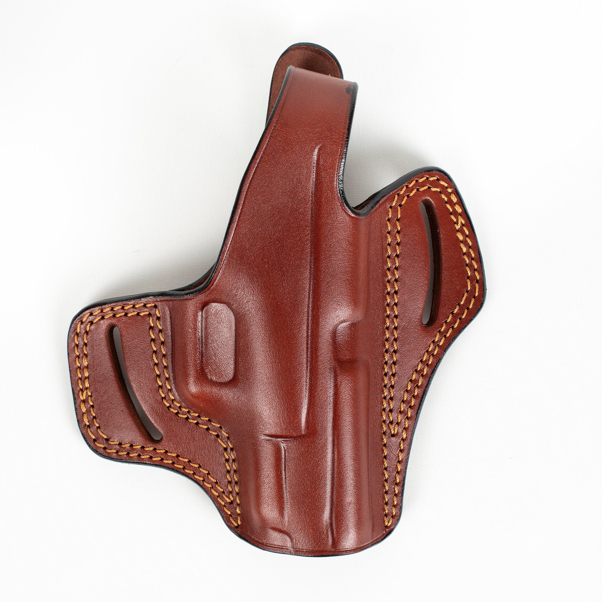 For Springfield XD40 SW 9MM 45 ACP Compact OWB 4 inch Handmade Leather Gun Holsters