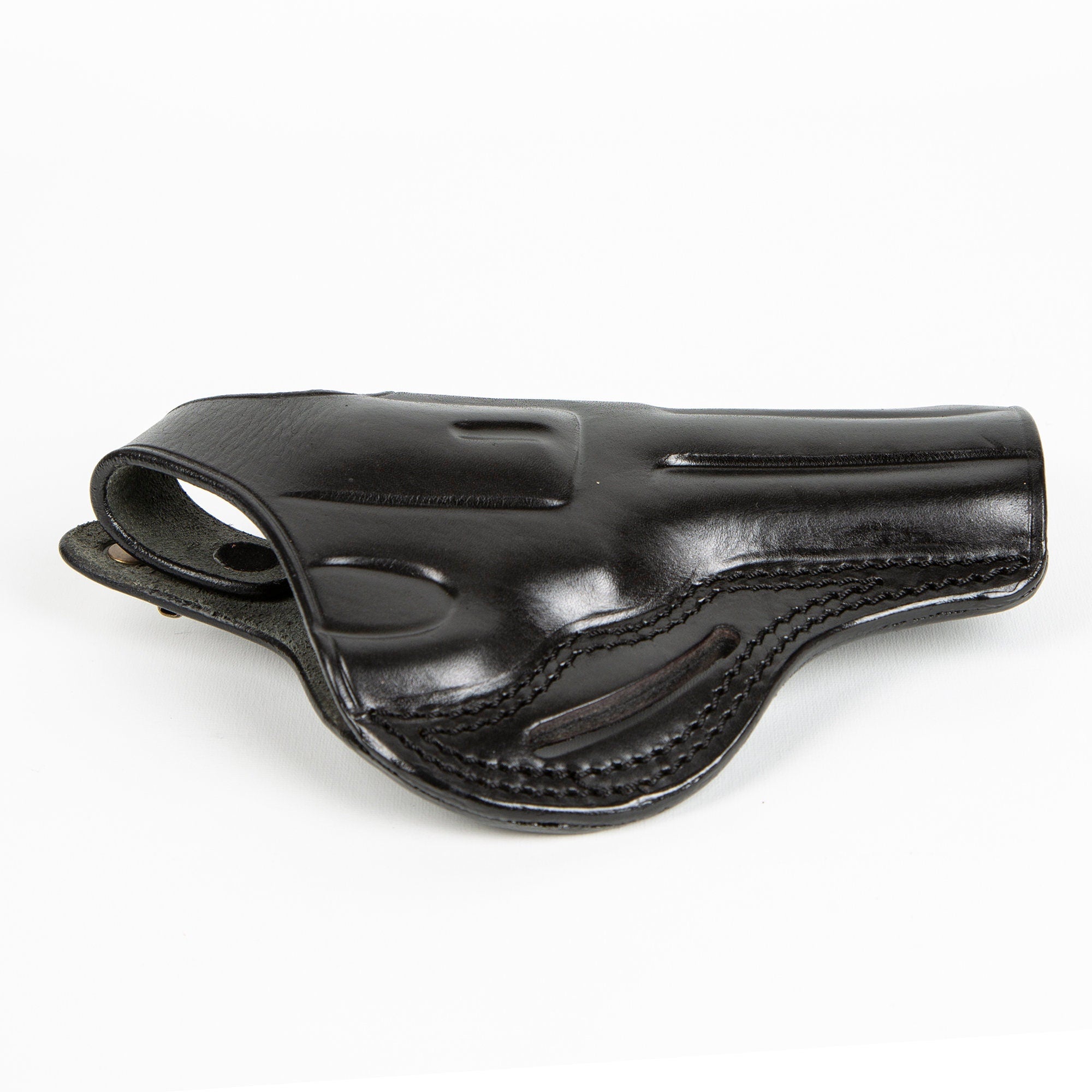 Ruger GP100 357 Magnum 44 Special 4 inch OWB Handmade Leather Gun Holster