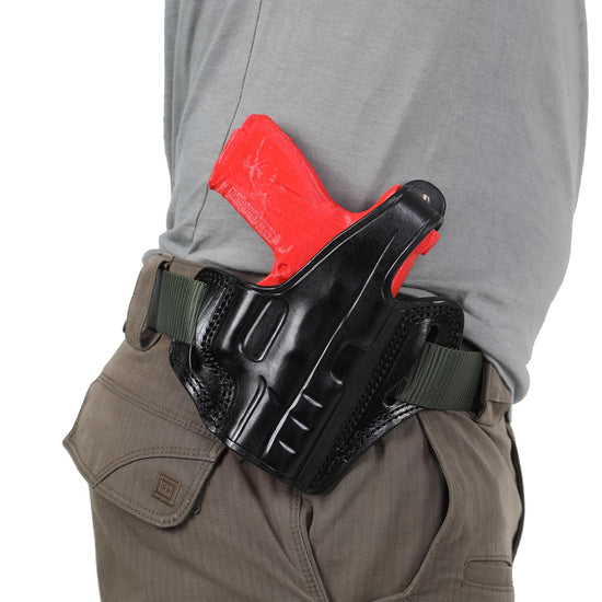 For Tisas PX-9 Duty 9mm Owb Handmade Leather Gun Belt Holsters