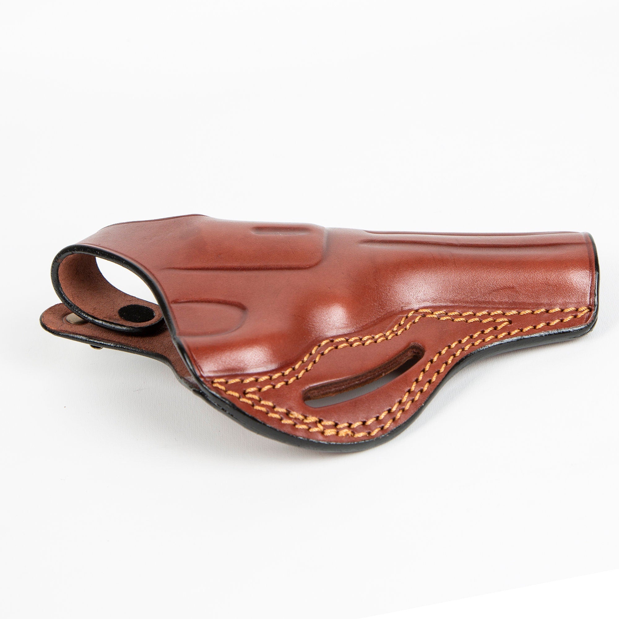 For Smith and Wesson Model 686 Revolver 4 inch OWB Handmade Leather Gun Holster